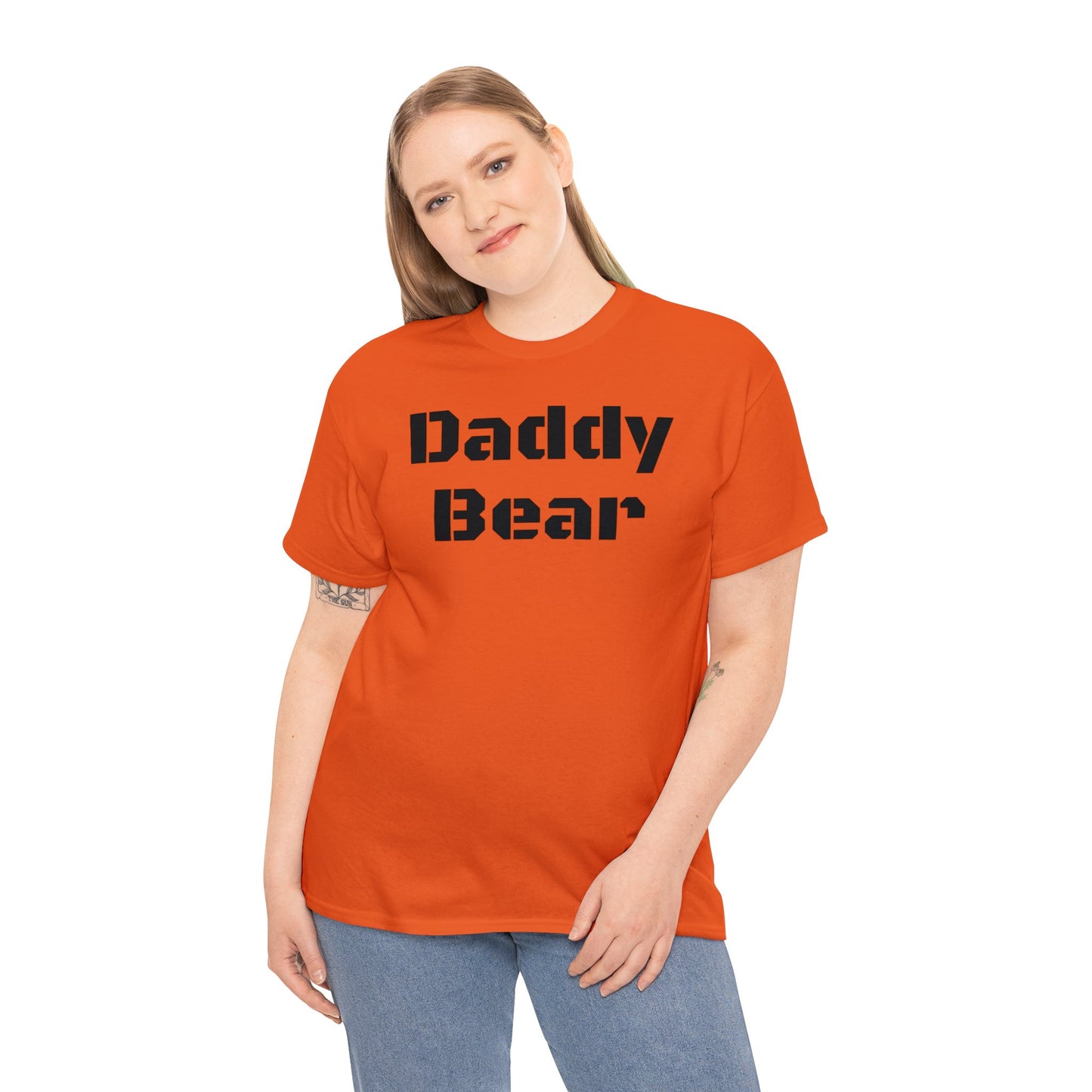 Unisex Heavy Cotton Tee - DADDY BEAR