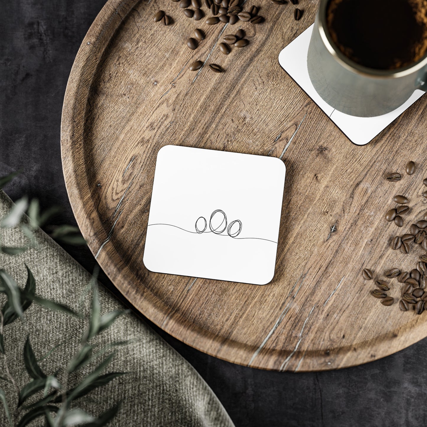 EGG MINIMALIST - Coasters