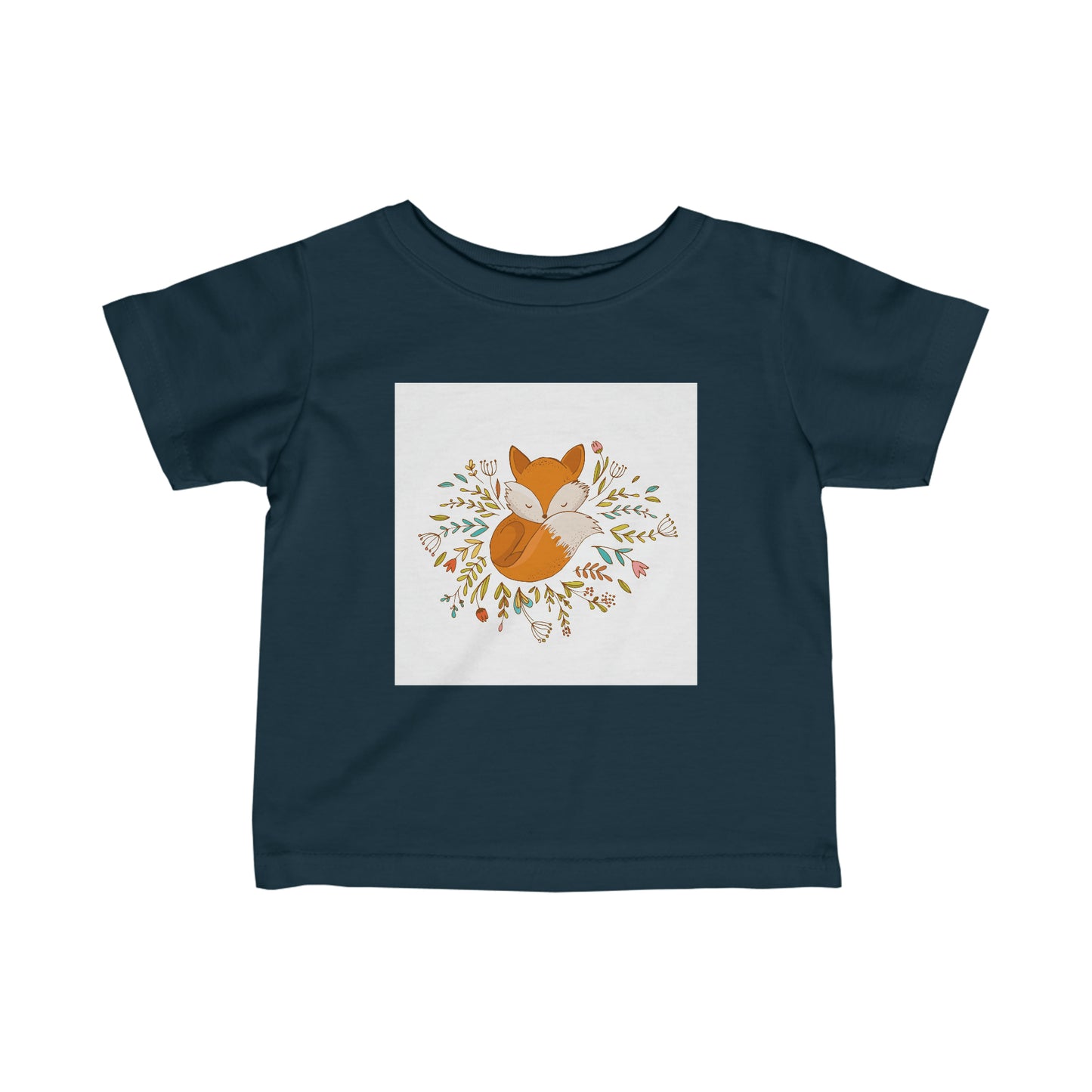 Baby T-shirt - SLEEPING FOX