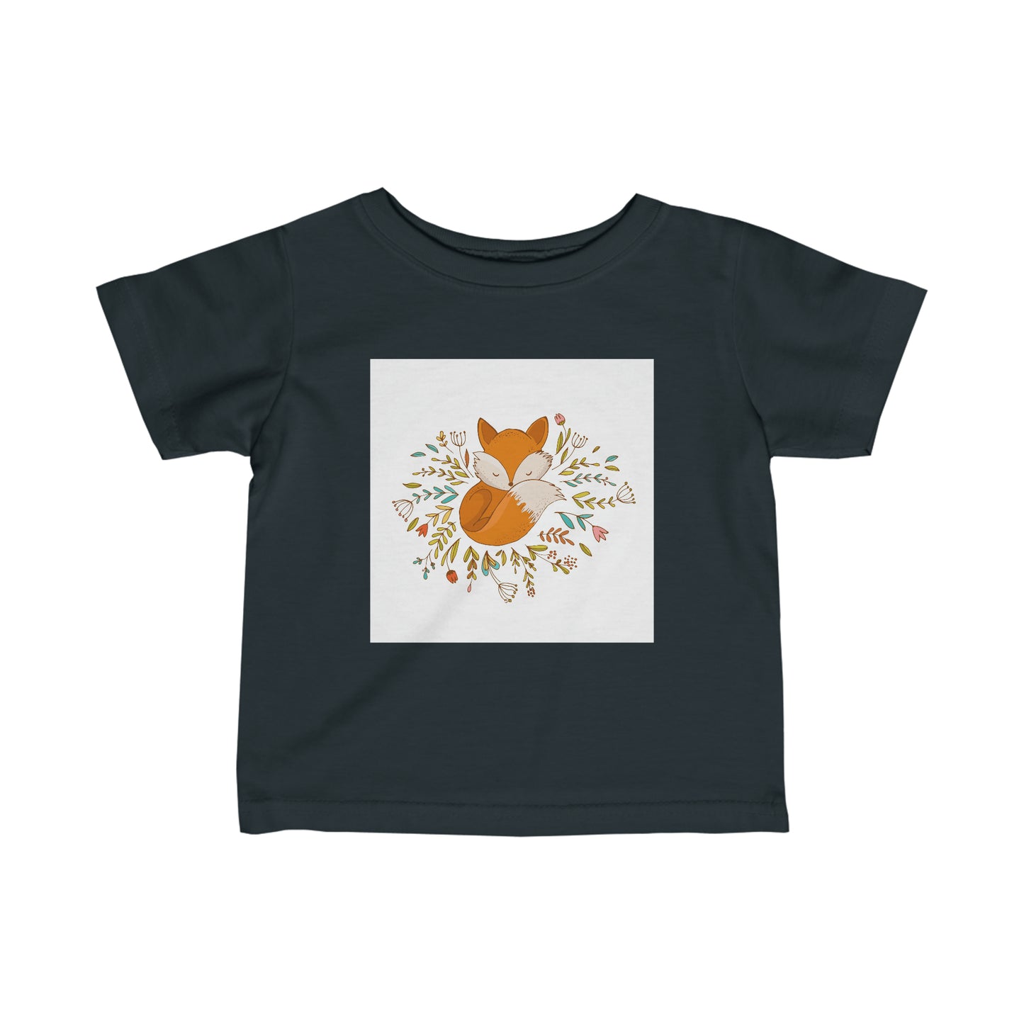 Baby T-shirt - SLEEPING FOX