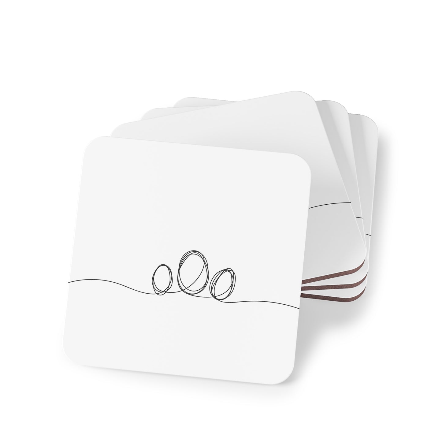 EGG MINIMALIST - Coasters