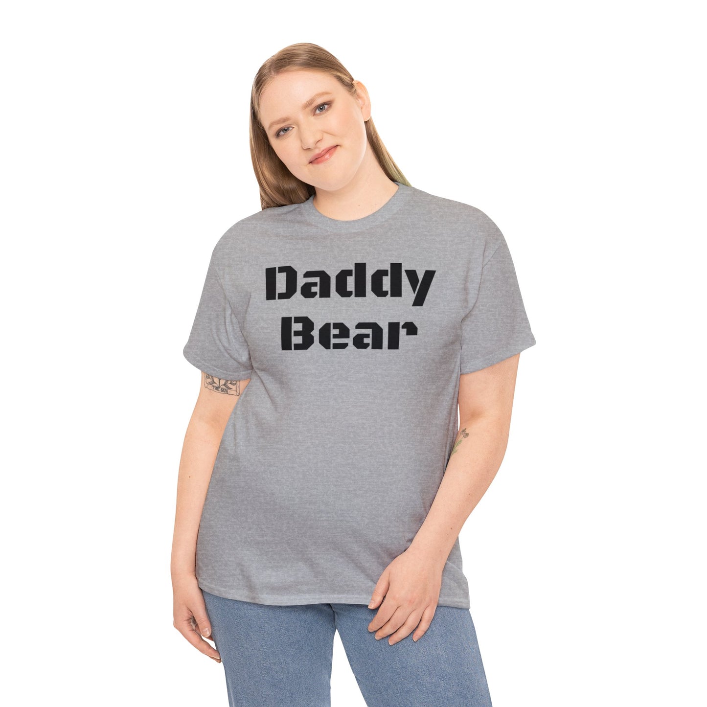 Unisex Heavy Cotton Tee - DADDY BEAR