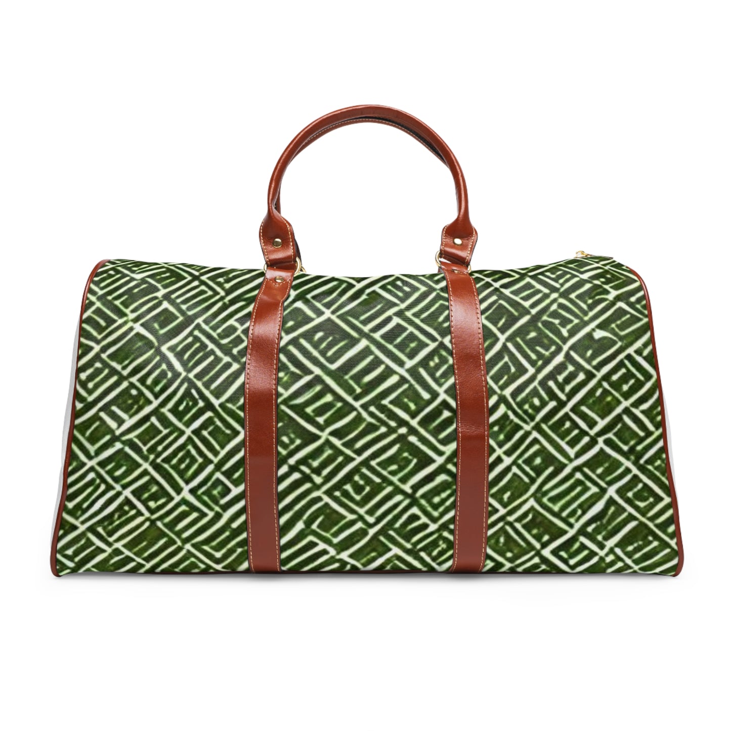 Travel Bag - GREEN WICKER