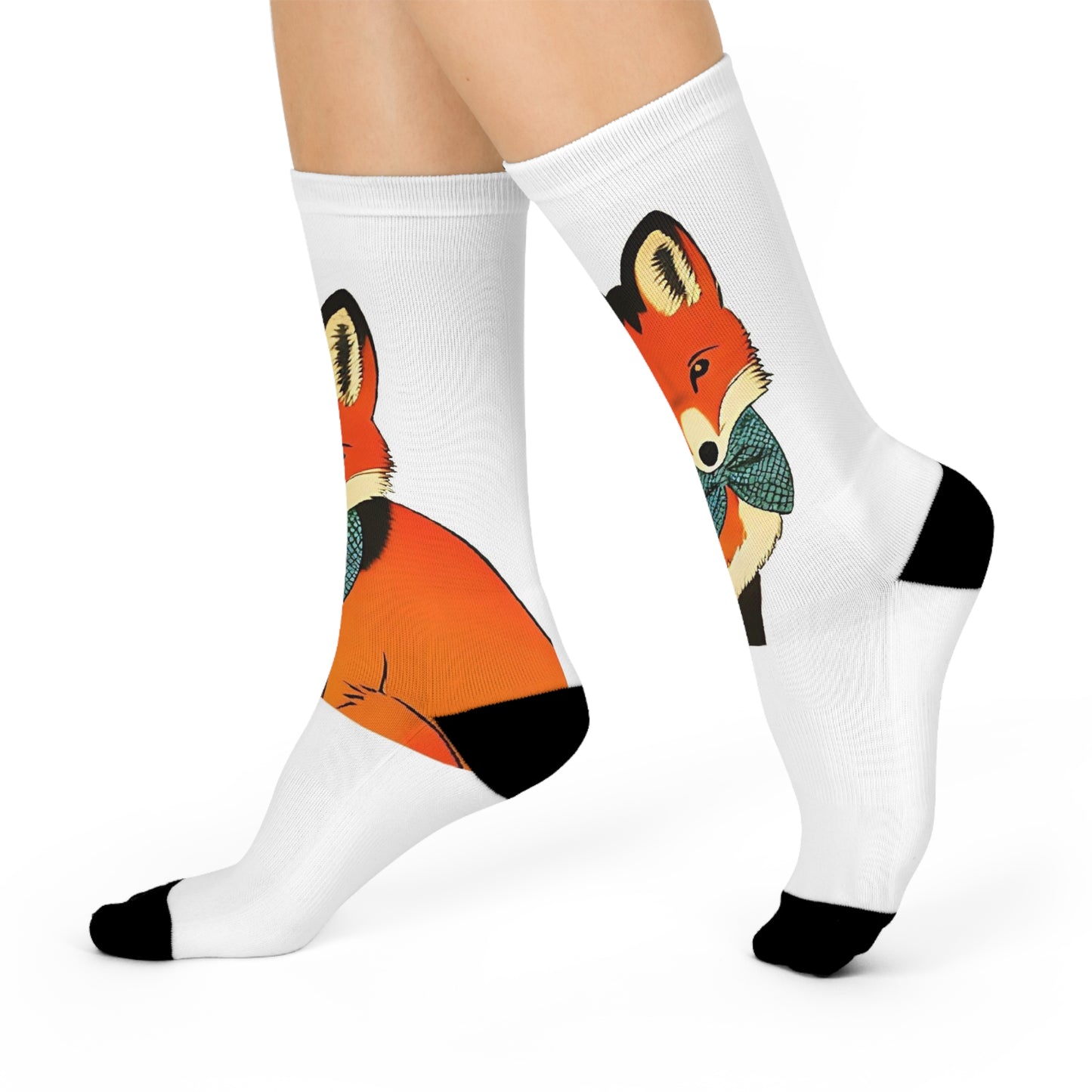 Cushioned Crew Socks - Foxy Daddy