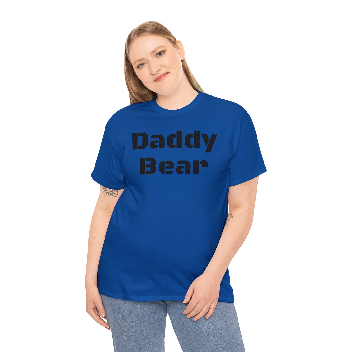 Unisex Heavy Cotton Tee - DADDY BEAR
