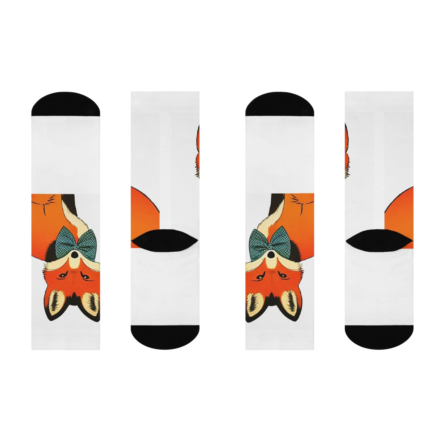 Cushioned Crew Socks - Foxy Daddy