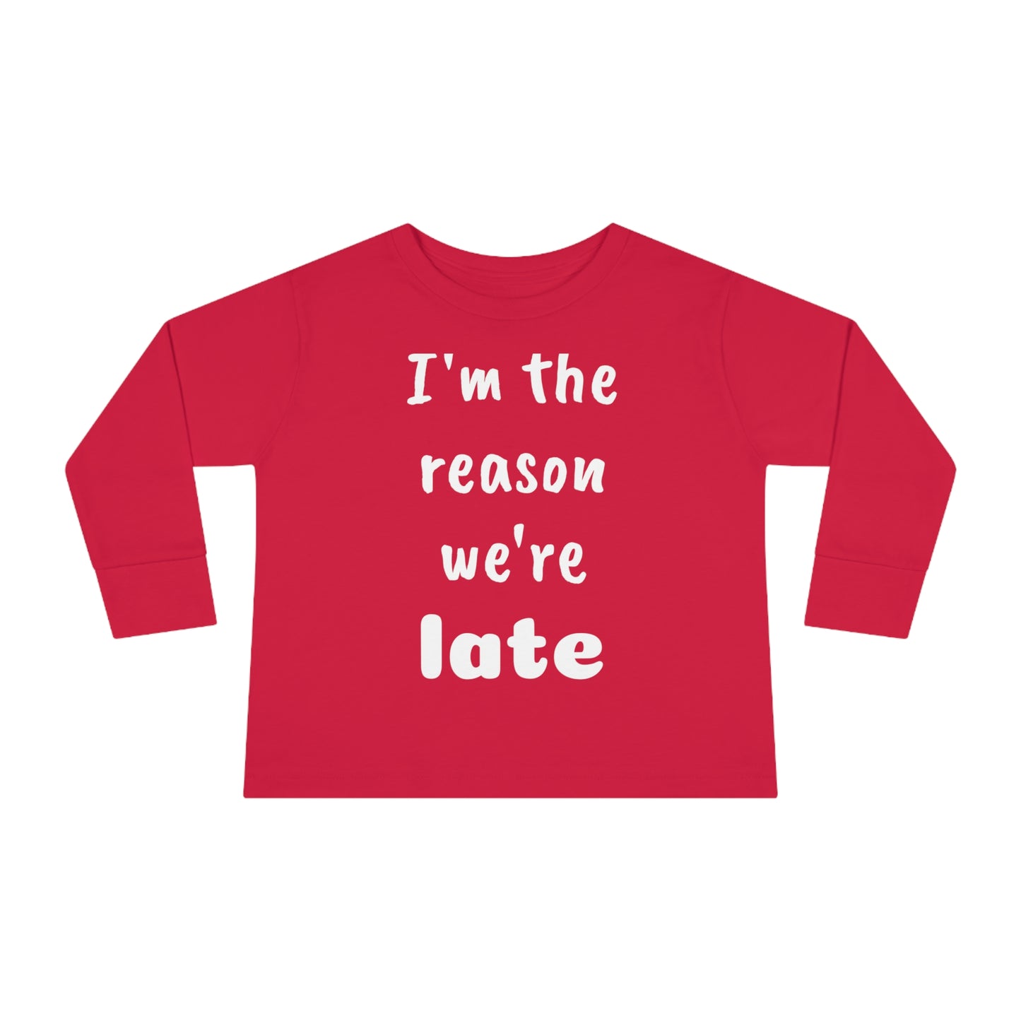 Toddler Long Sleeve Tee - LATE