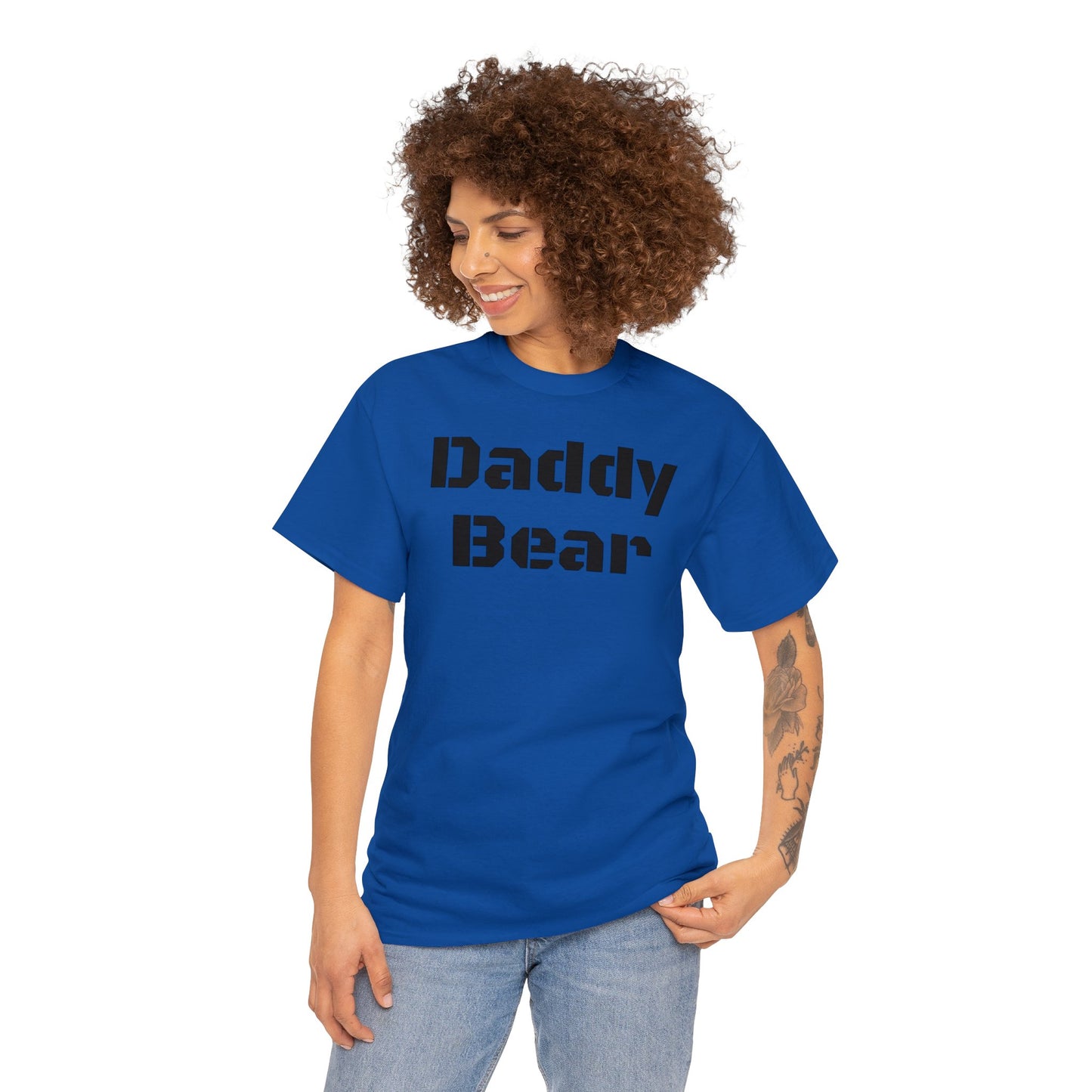 Unisex Heavy Cotton Tee - DADDY BEAR