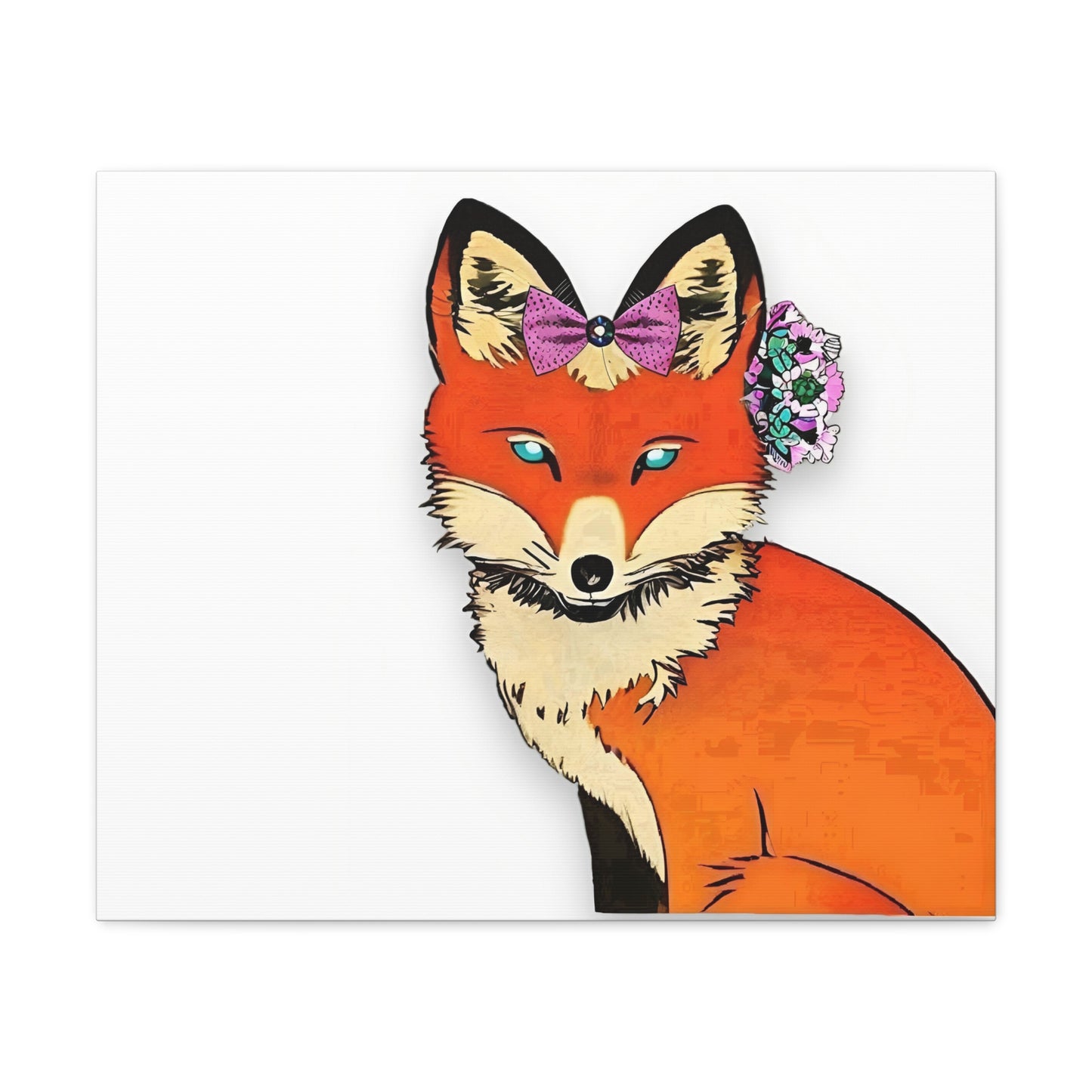 Foxy Mommy Canvas