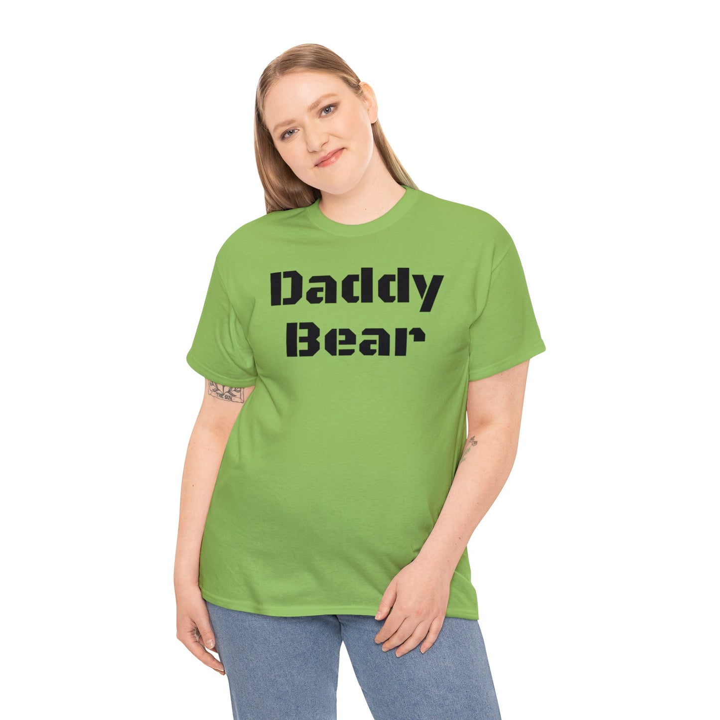 Unisex Heavy Cotton Tee - DADDY BEAR