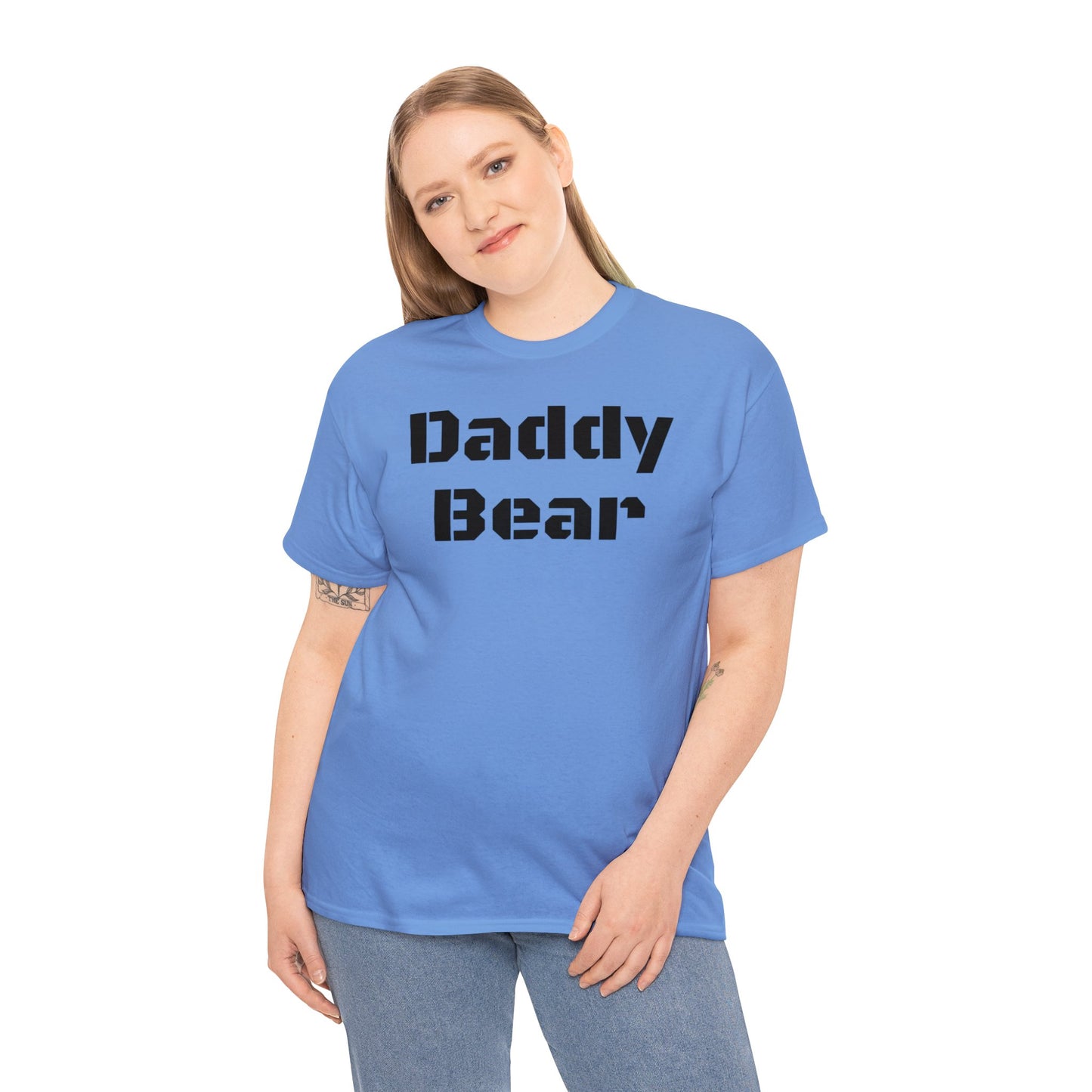 Unisex Heavy Cotton Tee - DADDY BEAR
