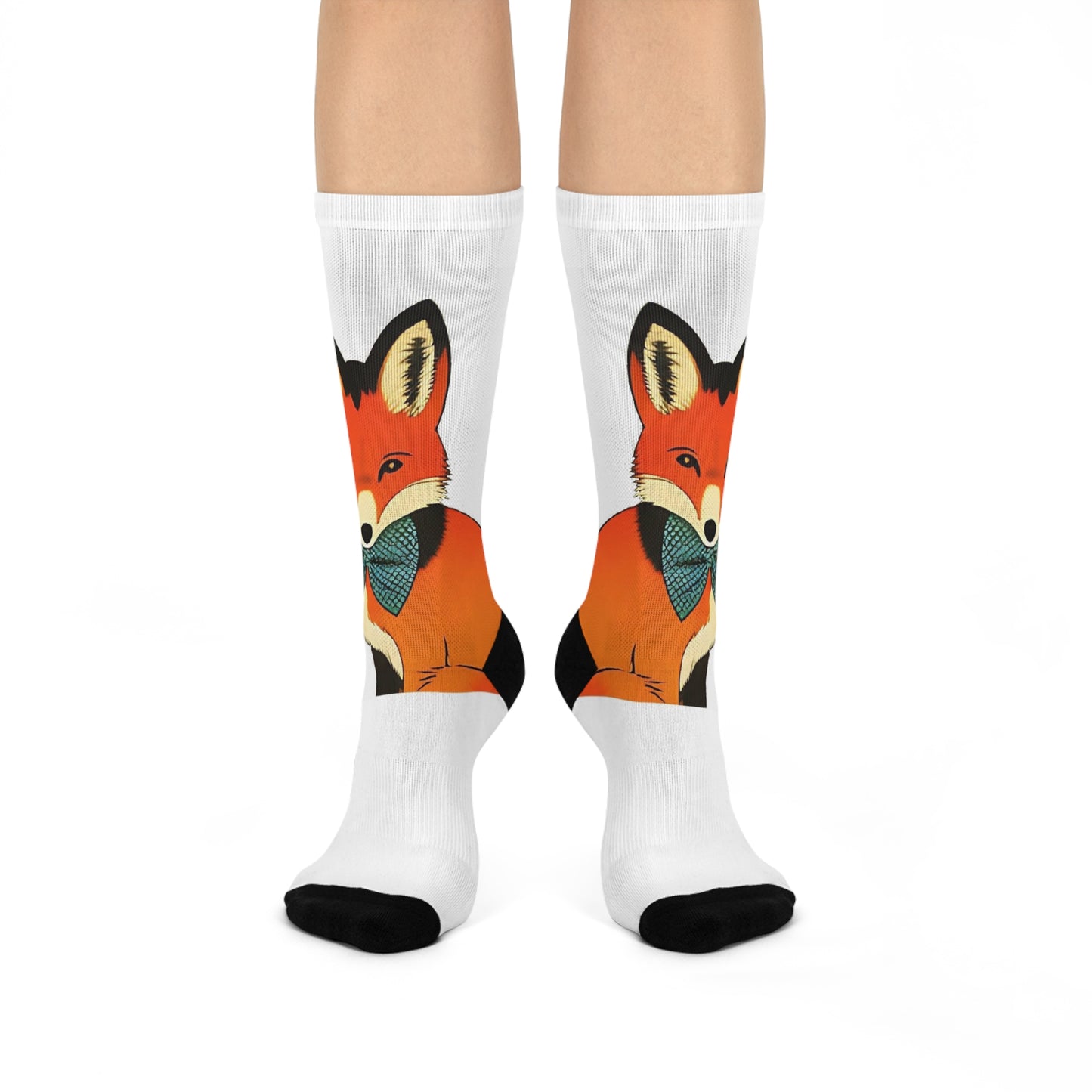 Cushioned Crew Socks - Foxy Daddy