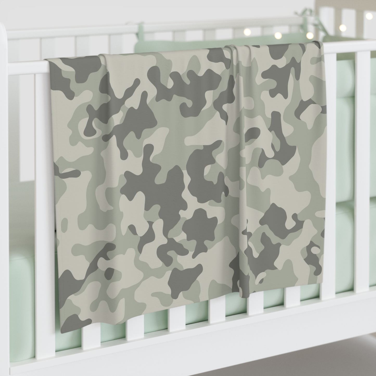 Baby Swaddle Blanket - GREEN CAM0