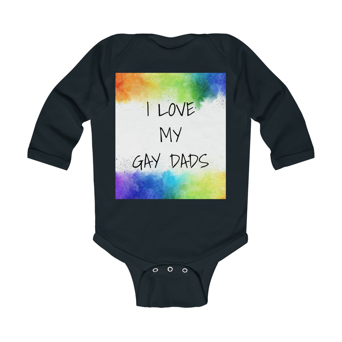 Baby Bodysuit - I Love My Gay Dads