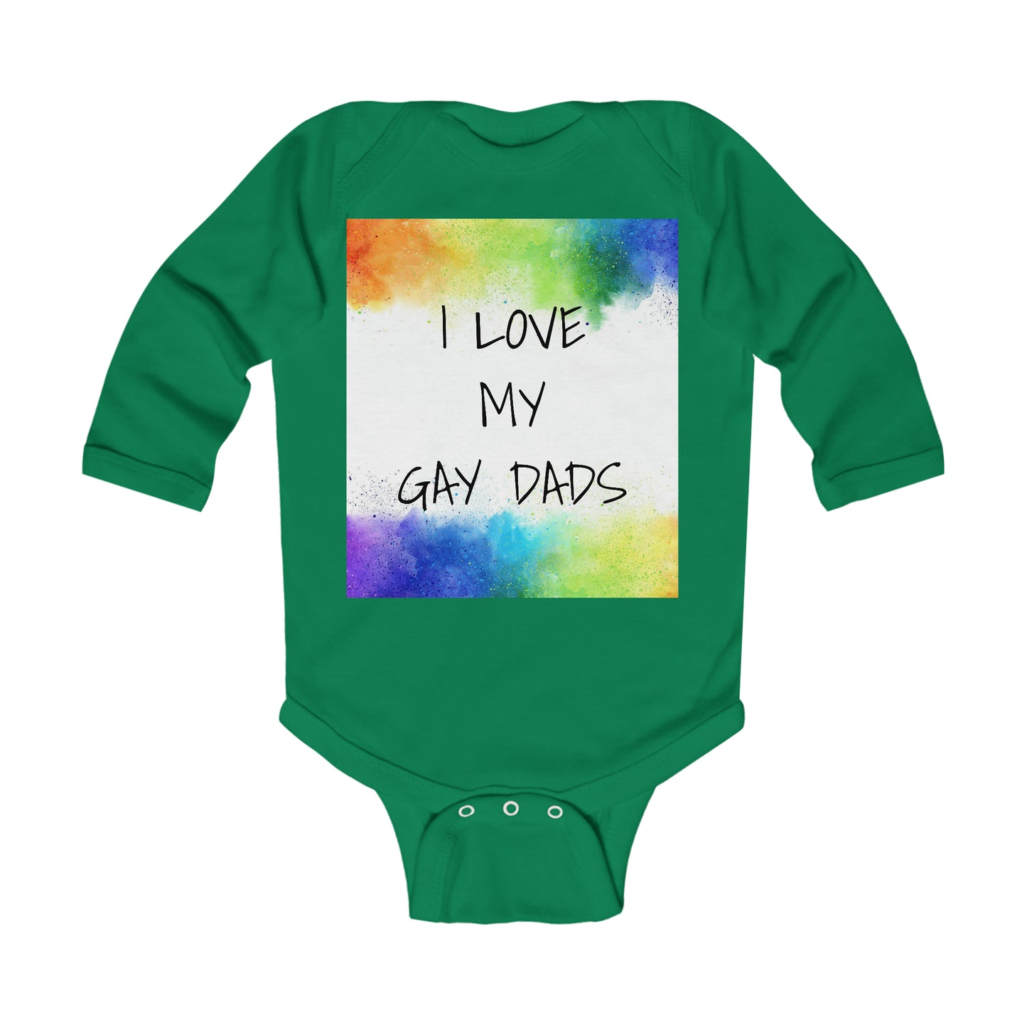 Baby Bodysuit - I Love My Gay Dads