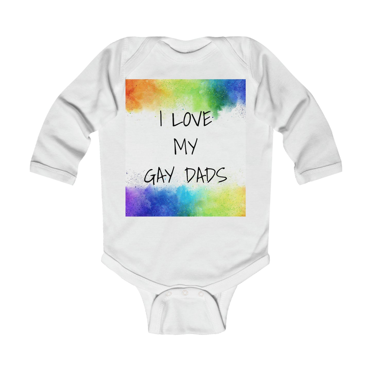 Baby Bodysuit - I Love My Gay Dads