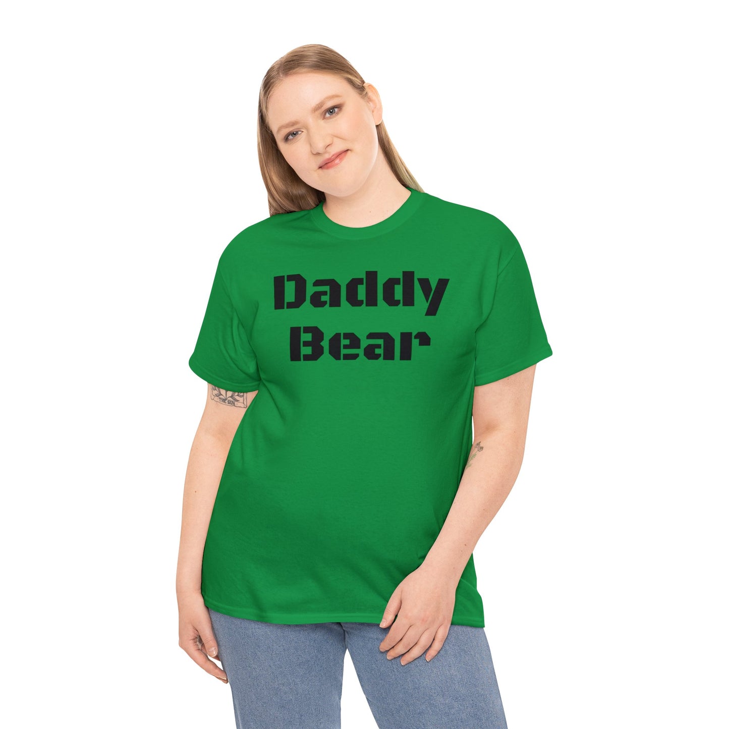 Unisex Heavy Cotton Tee - DADDY BEAR