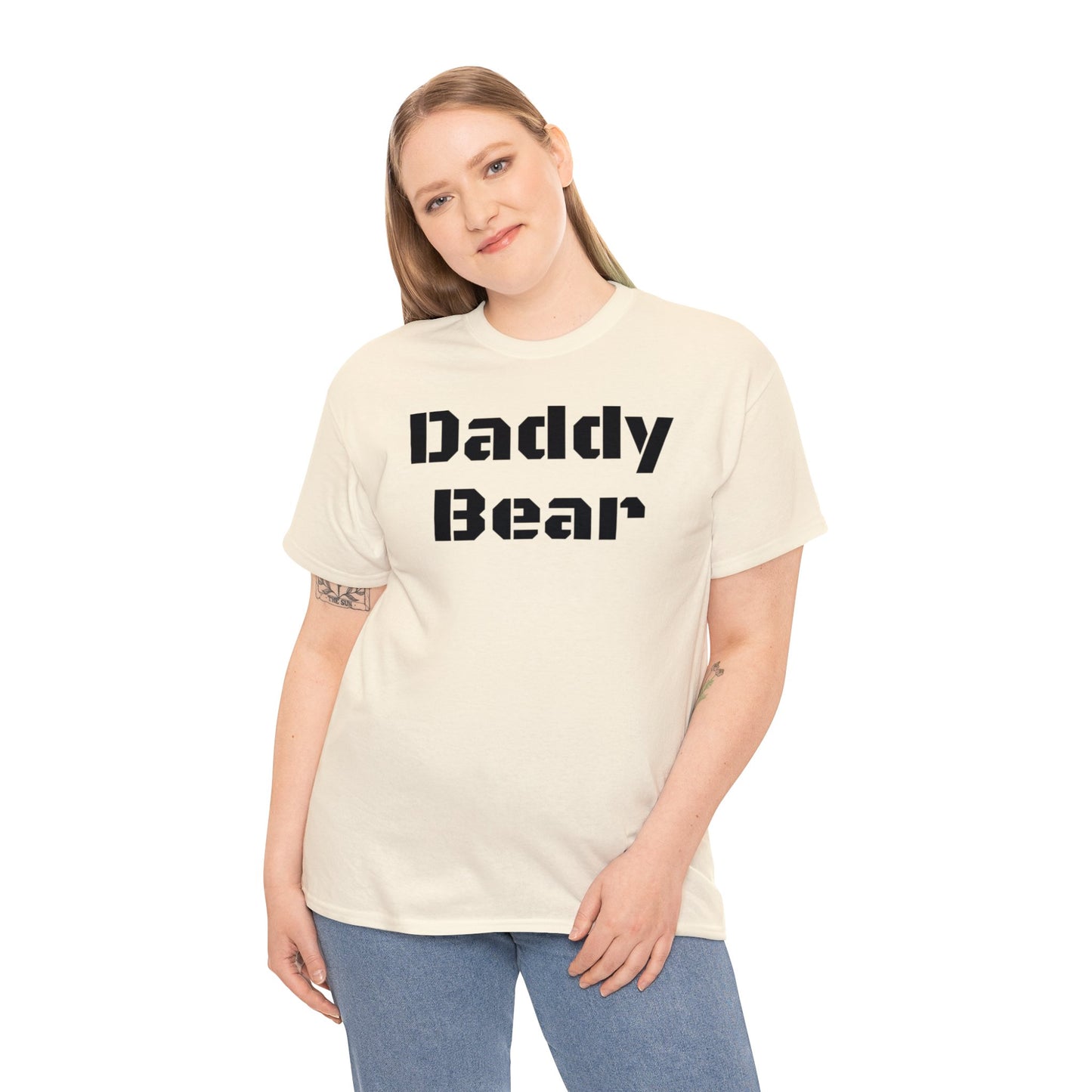 Unisex Heavy Cotton Tee - DADDY BEAR