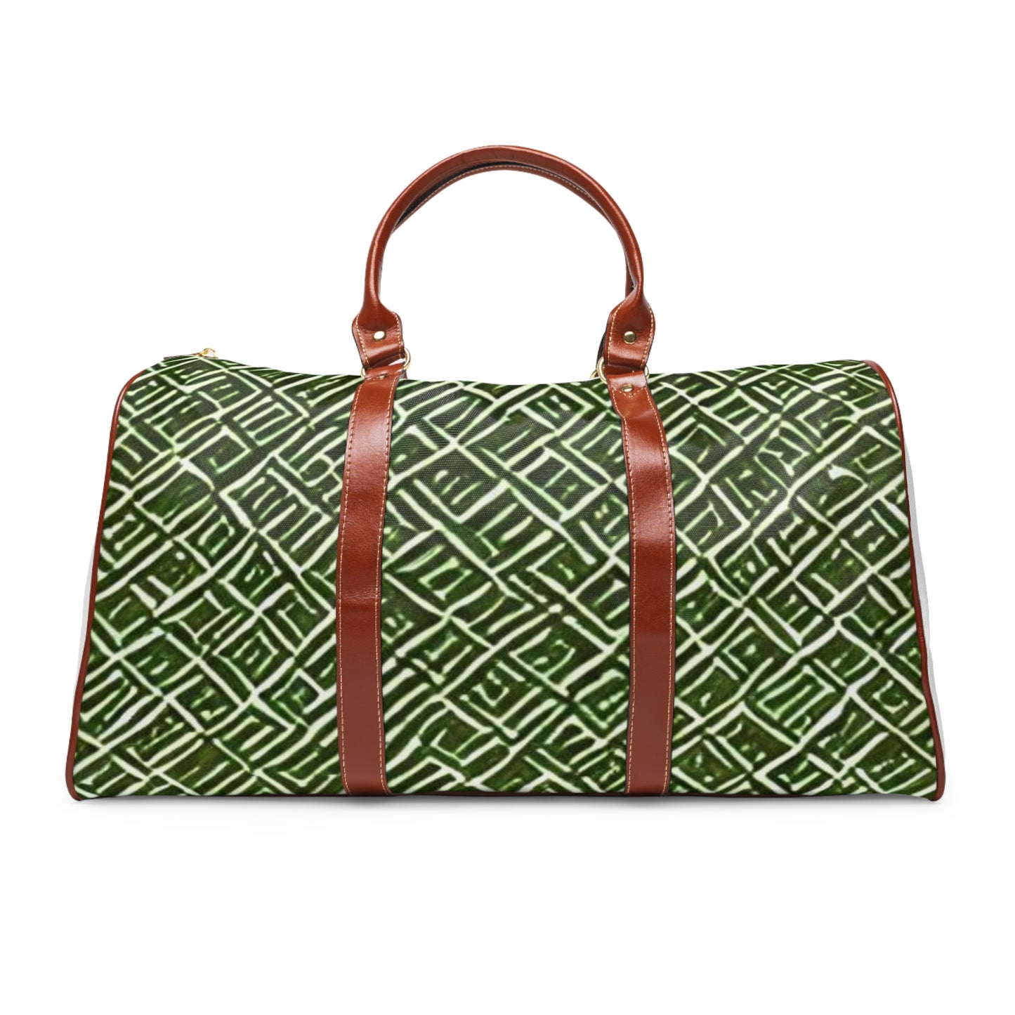 Travel Bag - GREEN WICKER