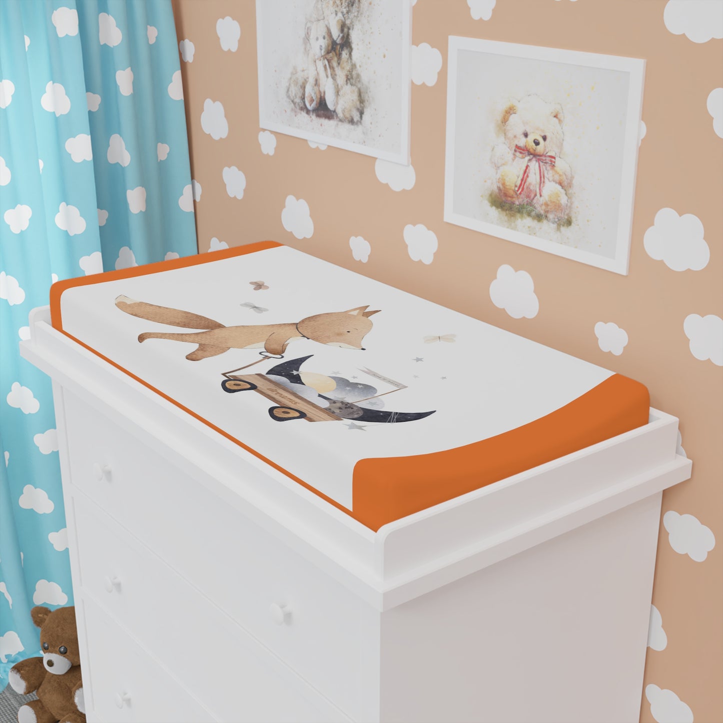 Baby Changing Pad Cover - Fox Dream