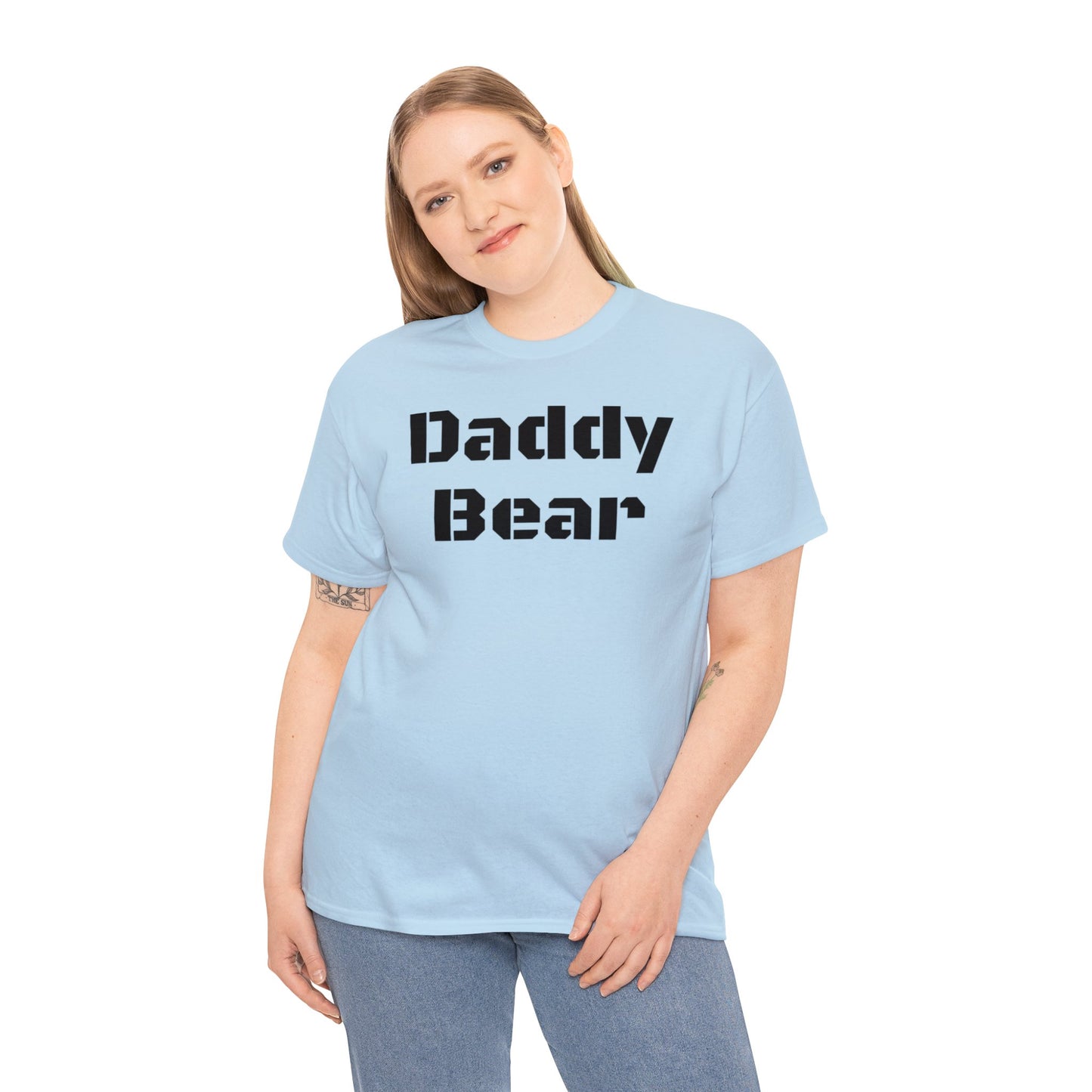 Unisex Heavy Cotton Tee - DADDY BEAR