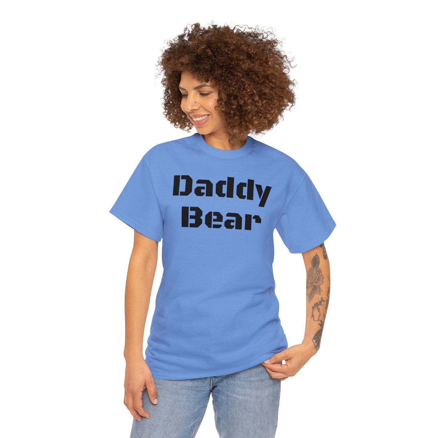 Unisex Heavy Cotton Tee - DADDY BEAR
