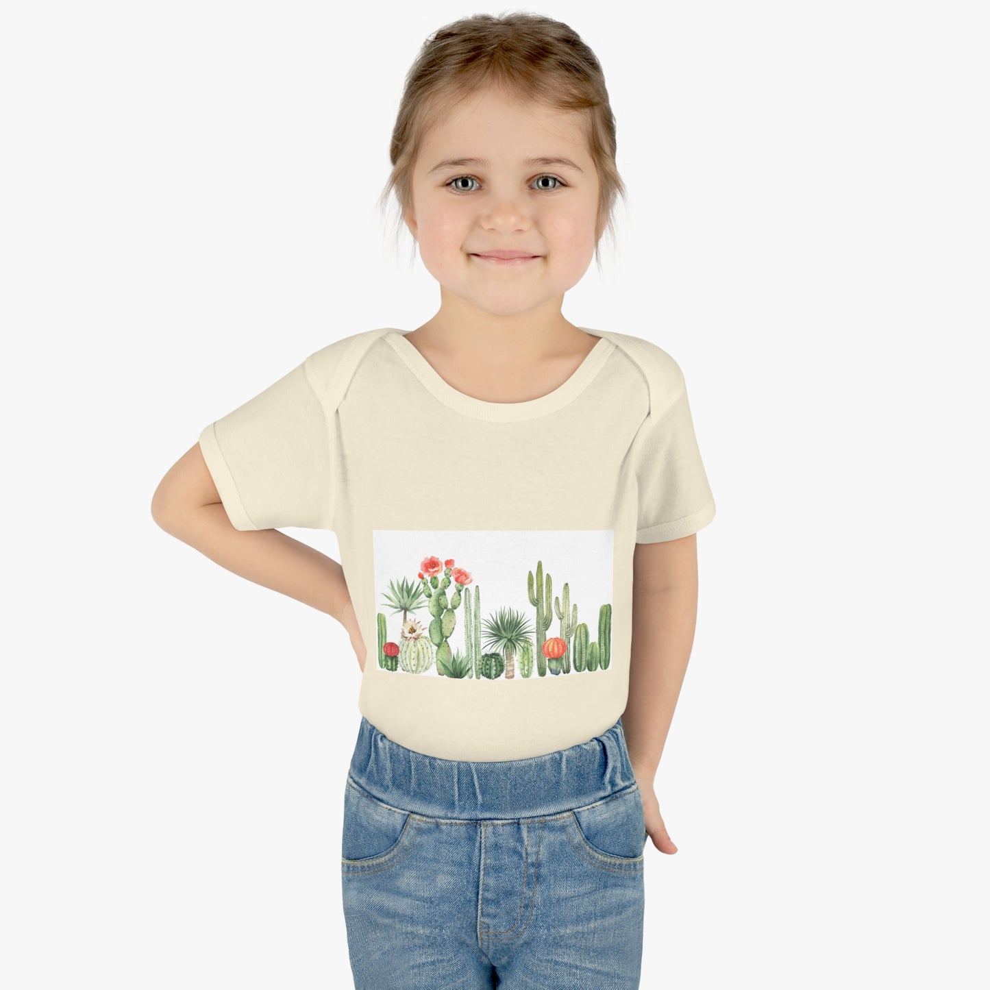Baby Bodysuit - Cactus Garden