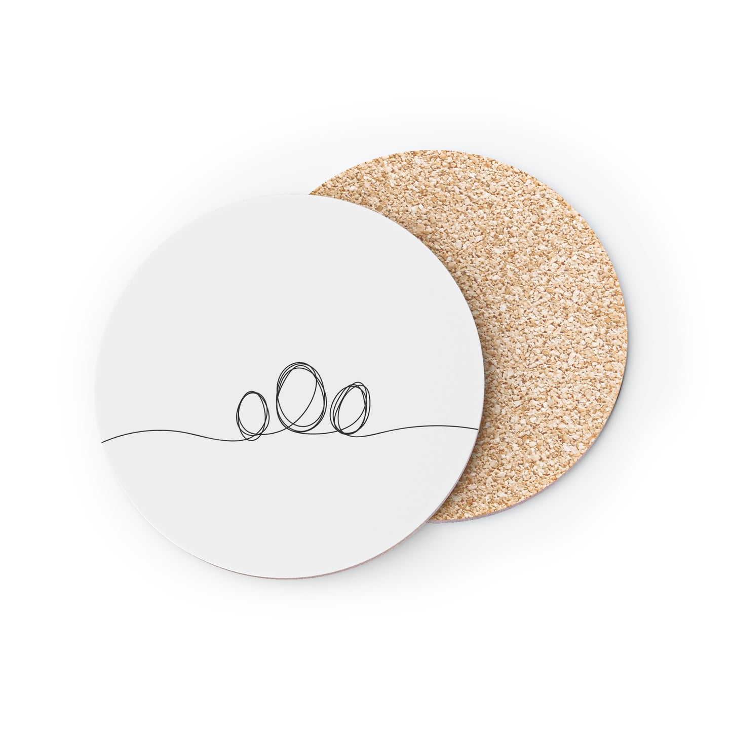 EGG MINIMALIST - Coasters