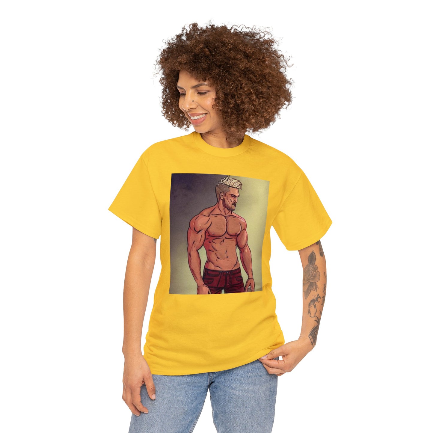 TShirt - Unisex Cotton - BLONDE MALE