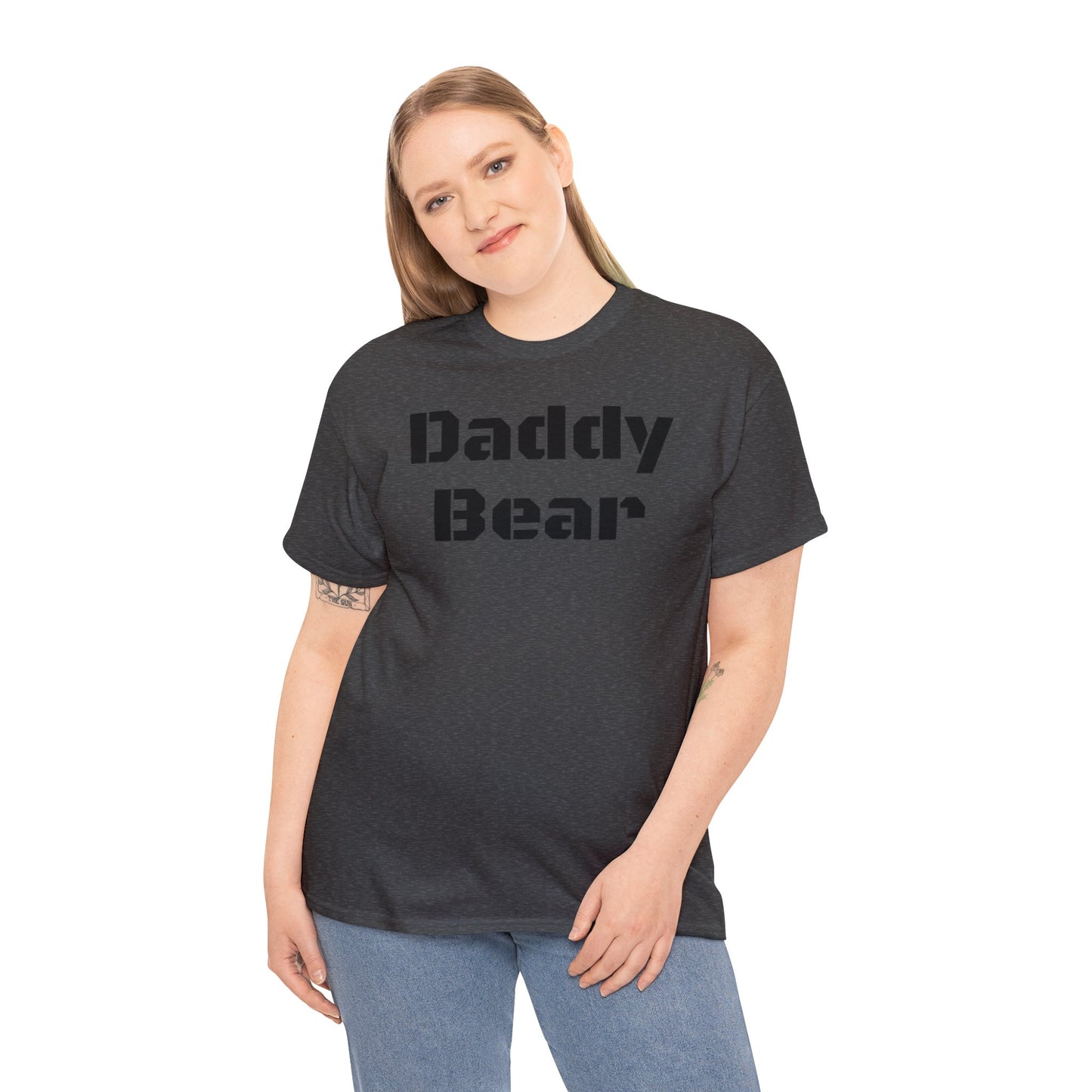 Unisex Heavy Cotton Tee - DADDY BEAR