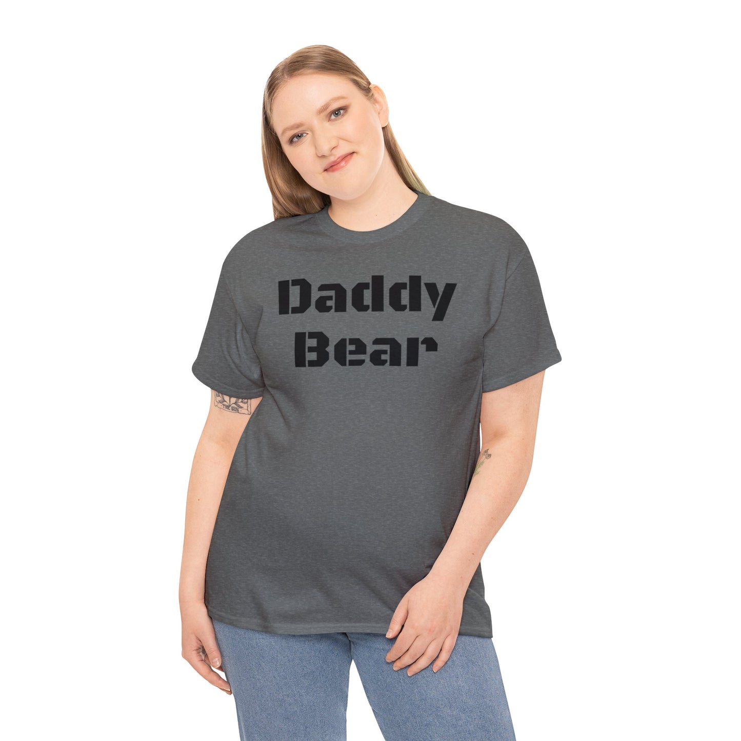 Unisex Heavy Cotton Tee - DADDY BEAR