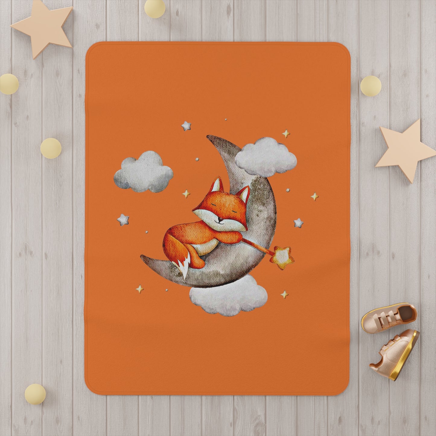Toddler Blanket - SLEEPING FOX