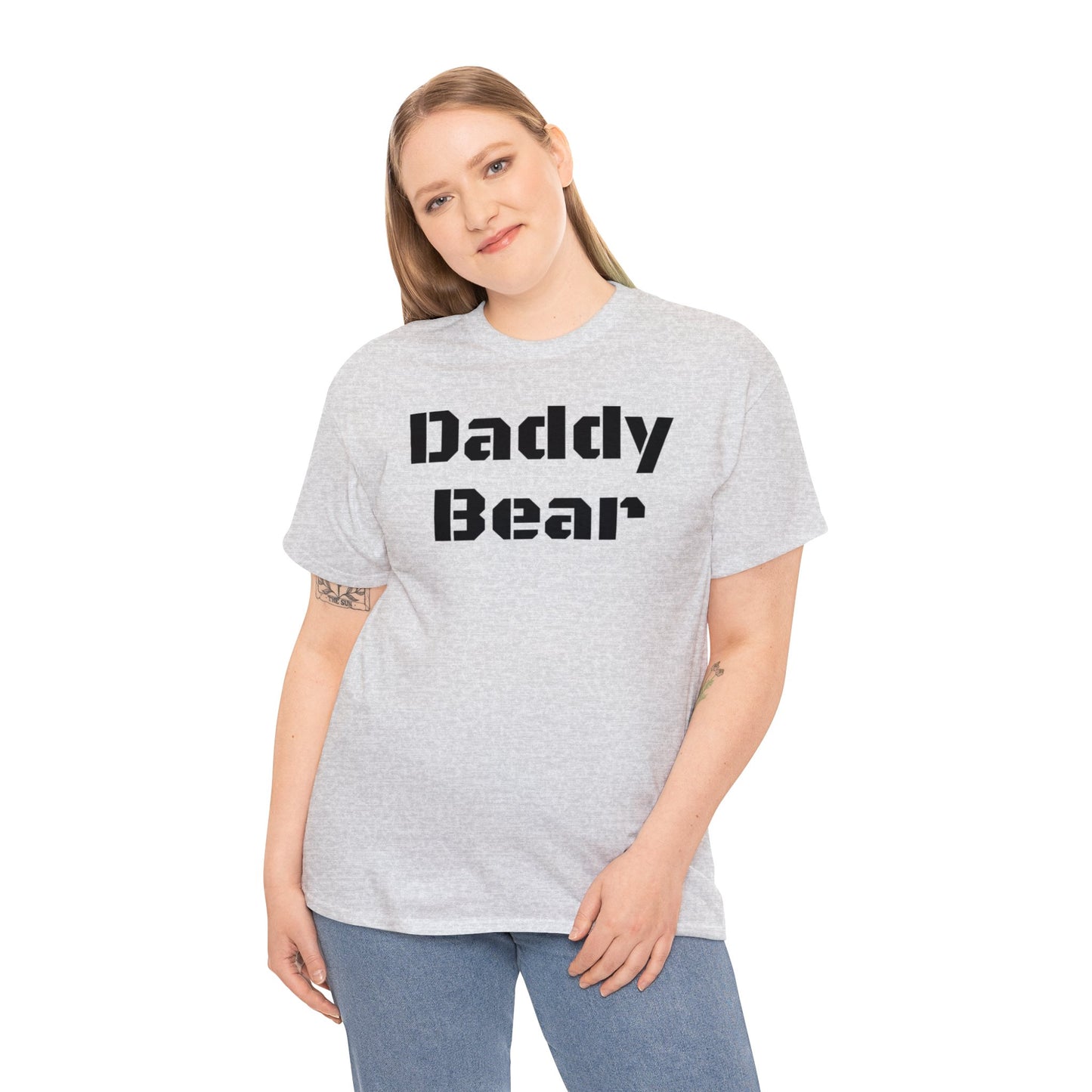 Unisex Heavy Cotton Tee - DADDY BEAR