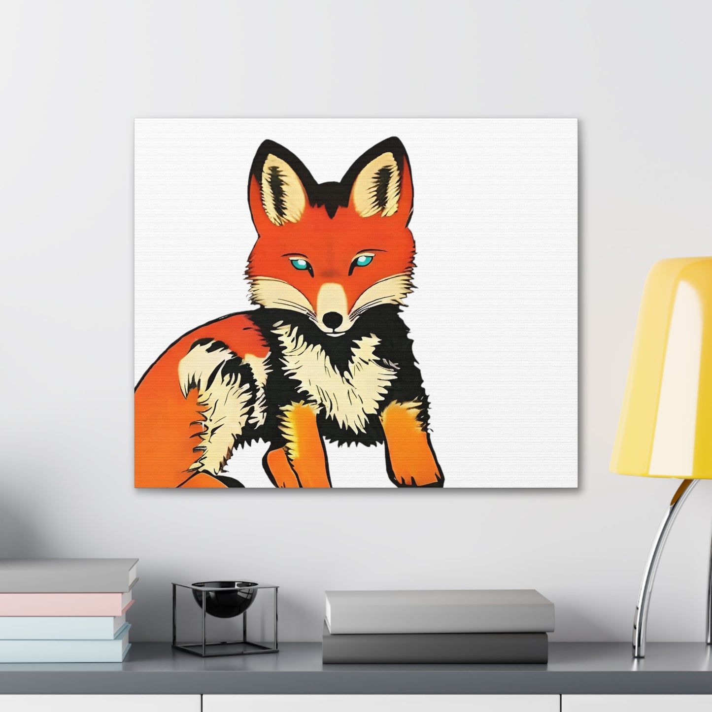 Foxy Baby Canvas