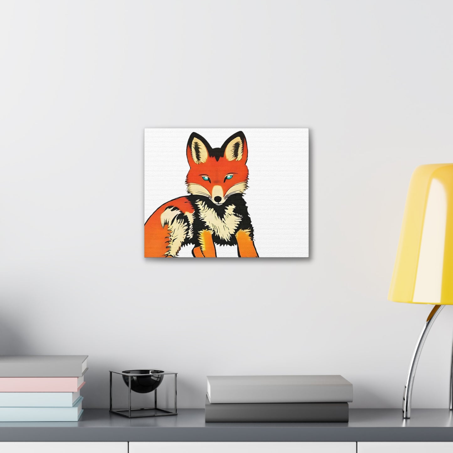 Foxy Baby Canvas