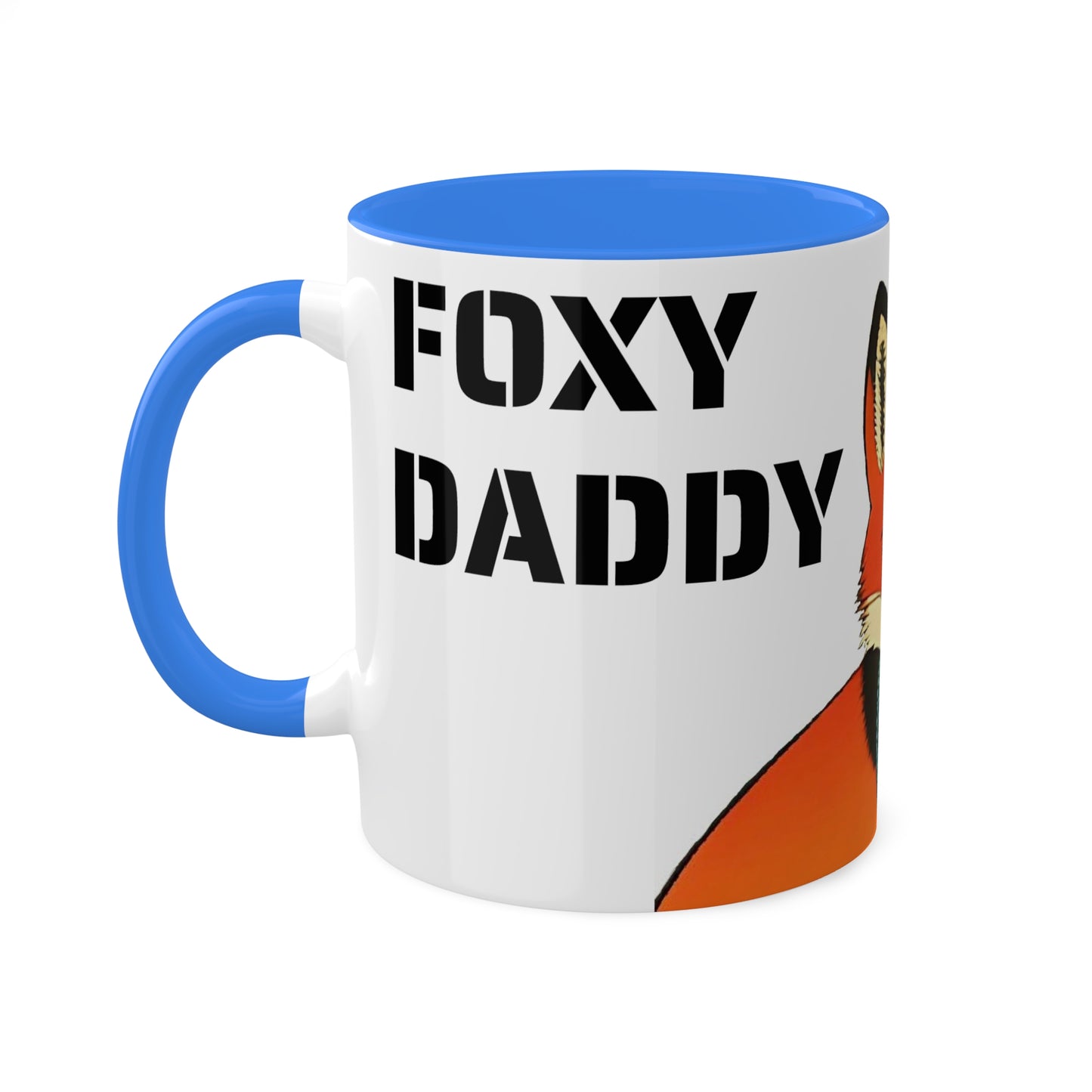 FOXY DADDY Mug (12 Color Options)