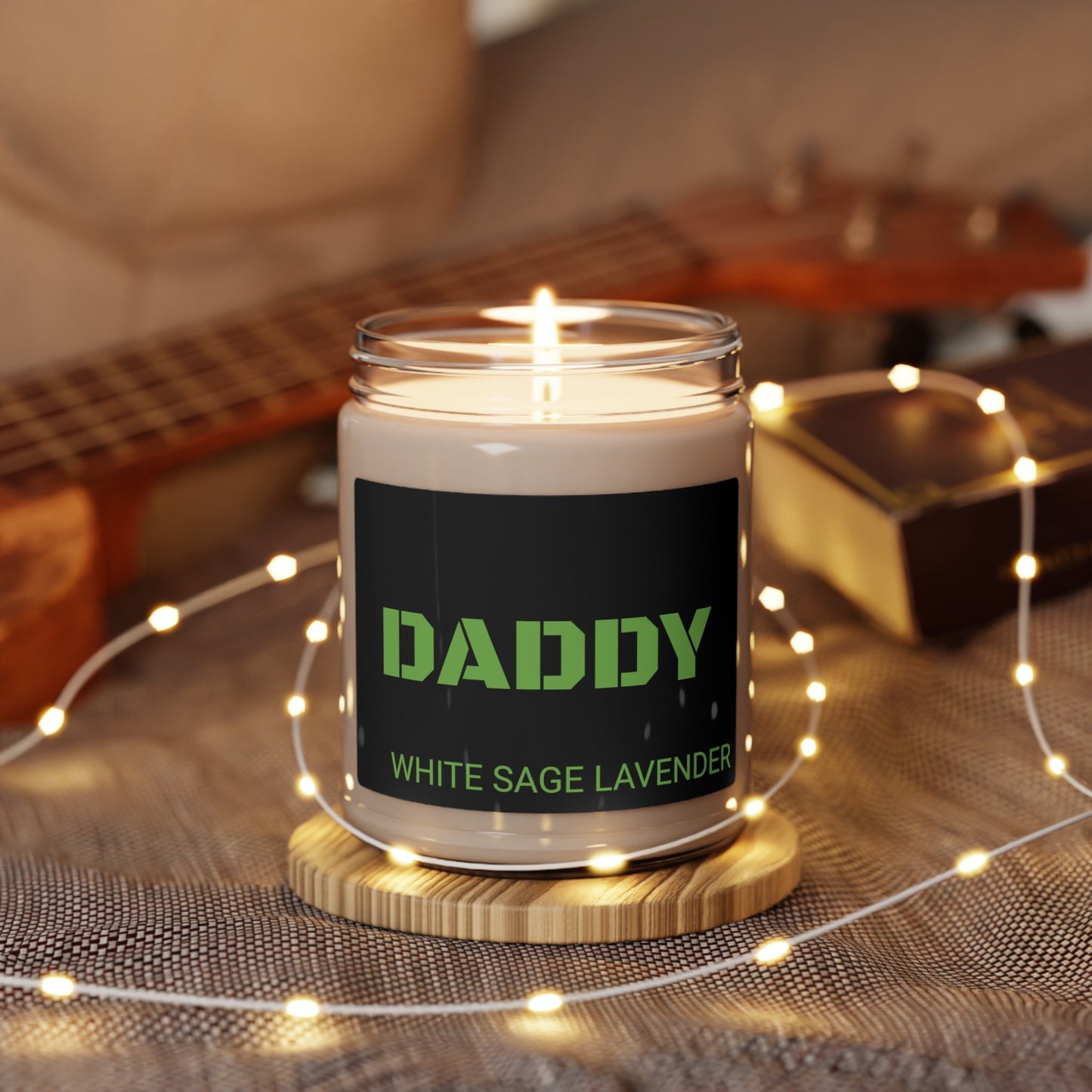 DADDY Soy Candle - WHITE SAGE LAVENDER