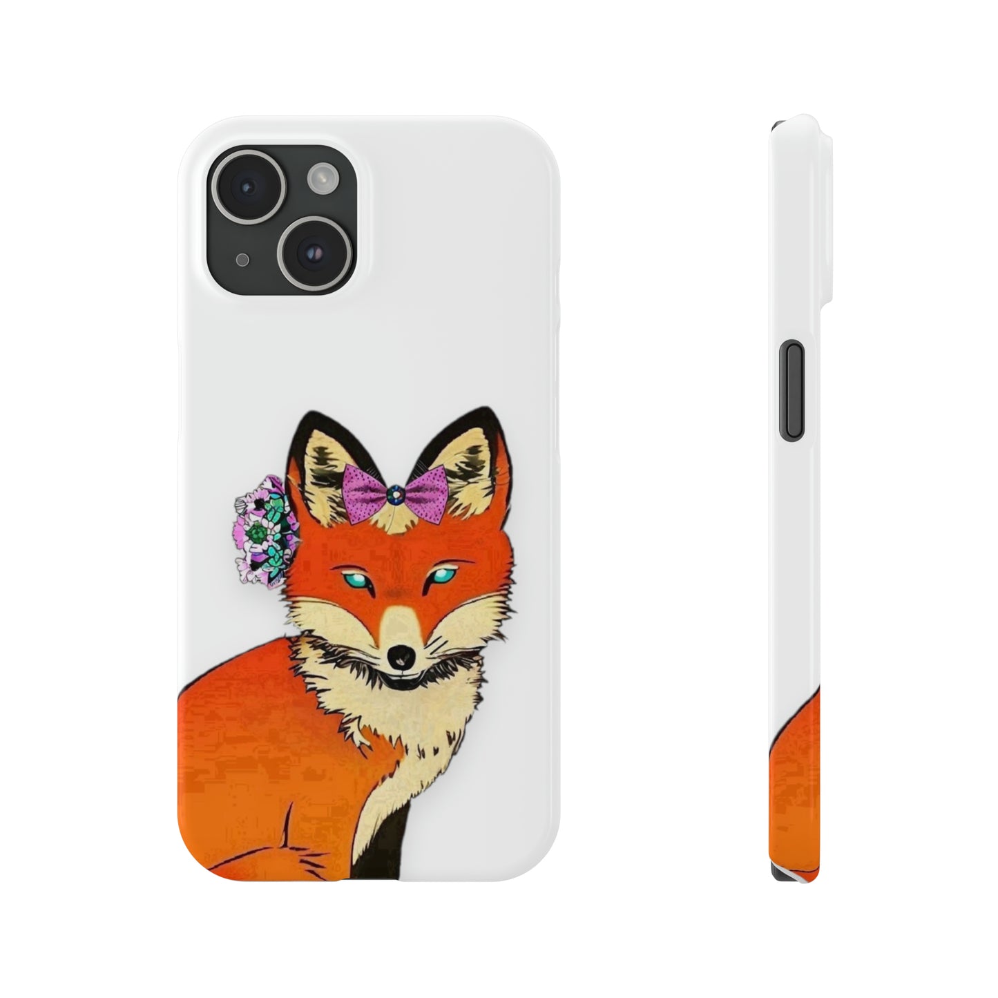 Foxy Mommy iPhone 15 Slim Phone Cases