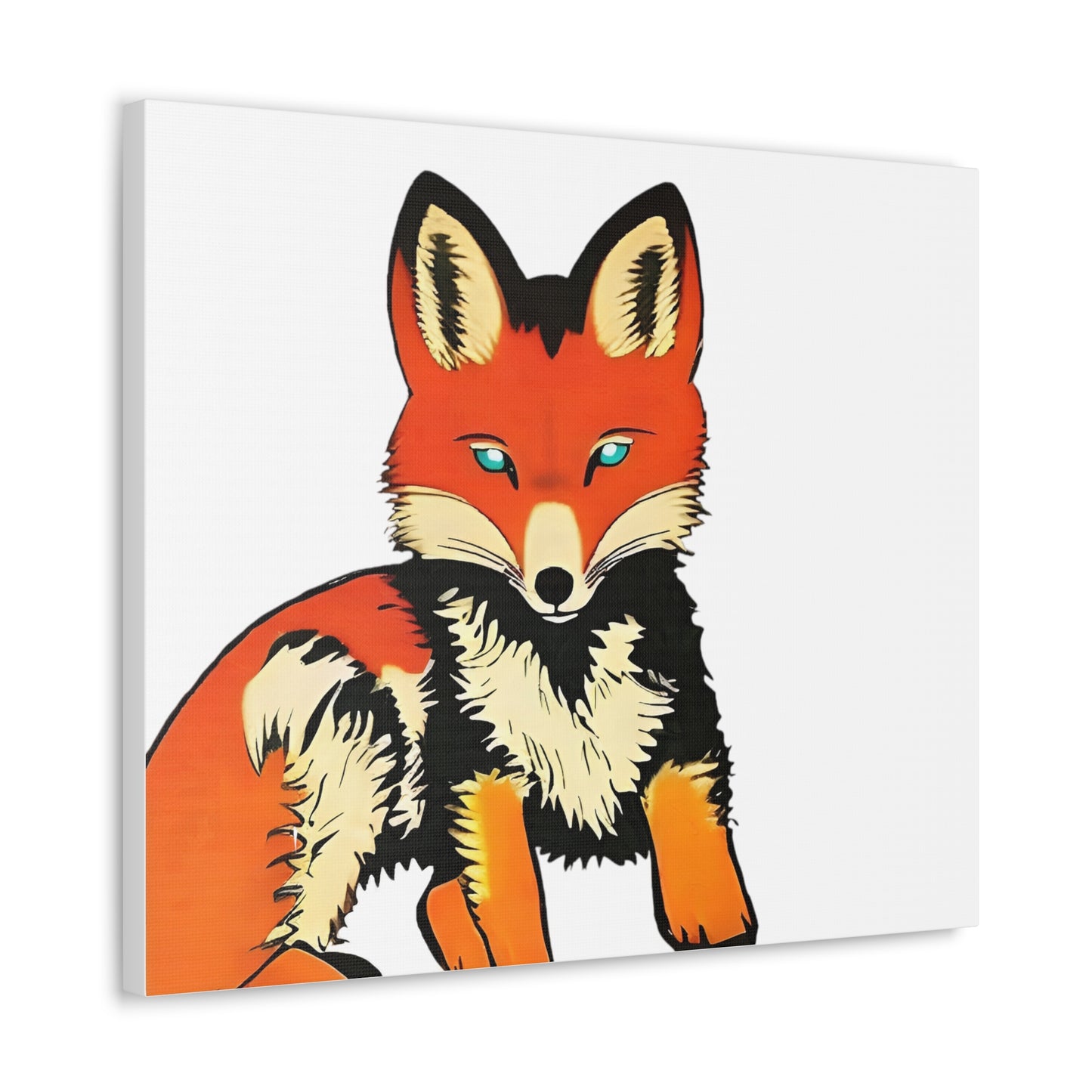 Foxy Baby Canvas