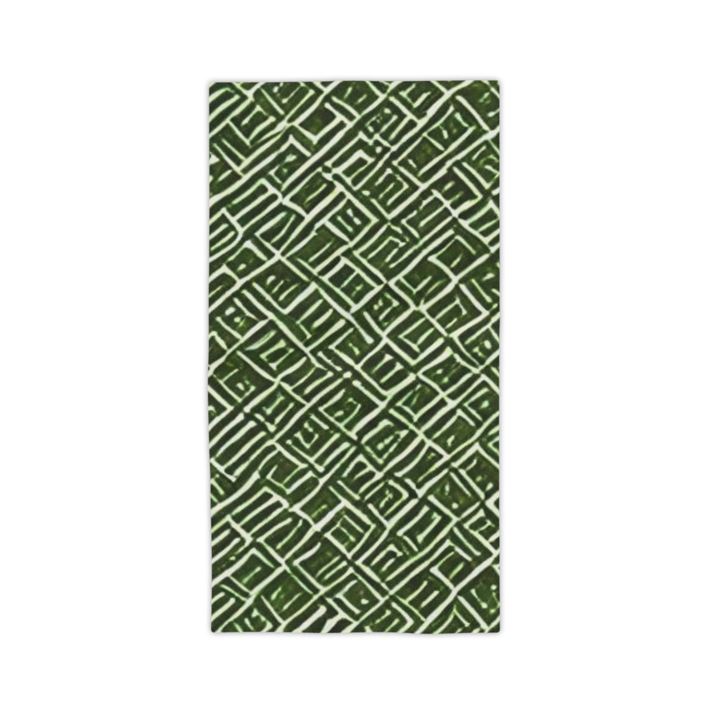 Beach Towel - GREEN WICKER