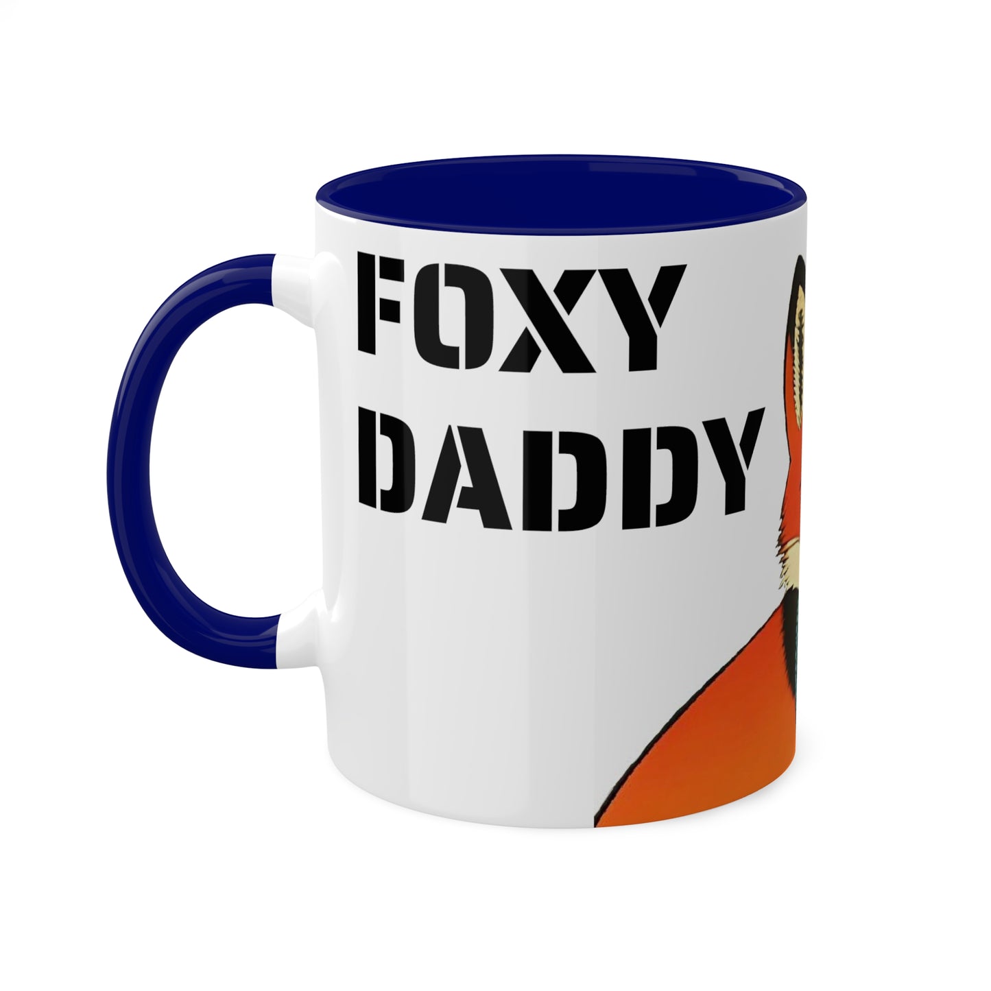 FOXY DADDY Mug (12 Color Options)