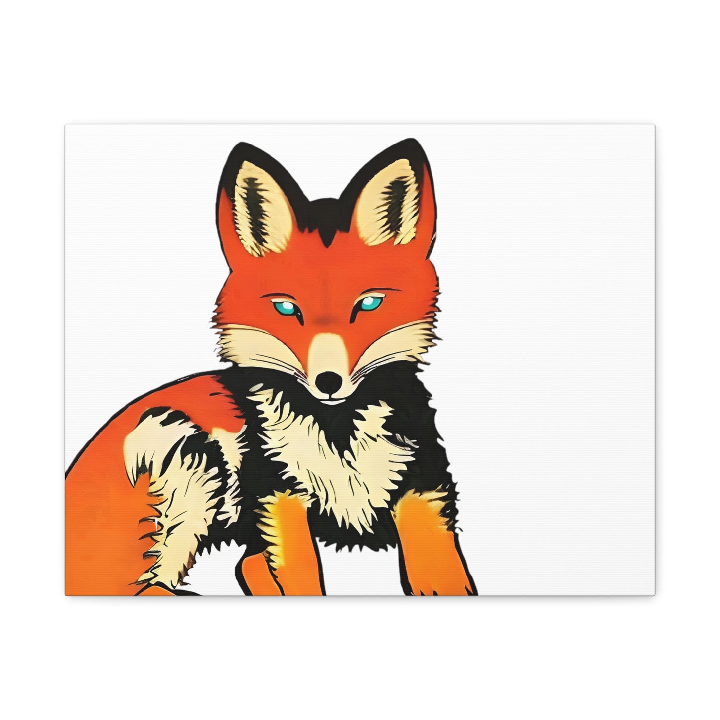 Foxy Baby Canvas