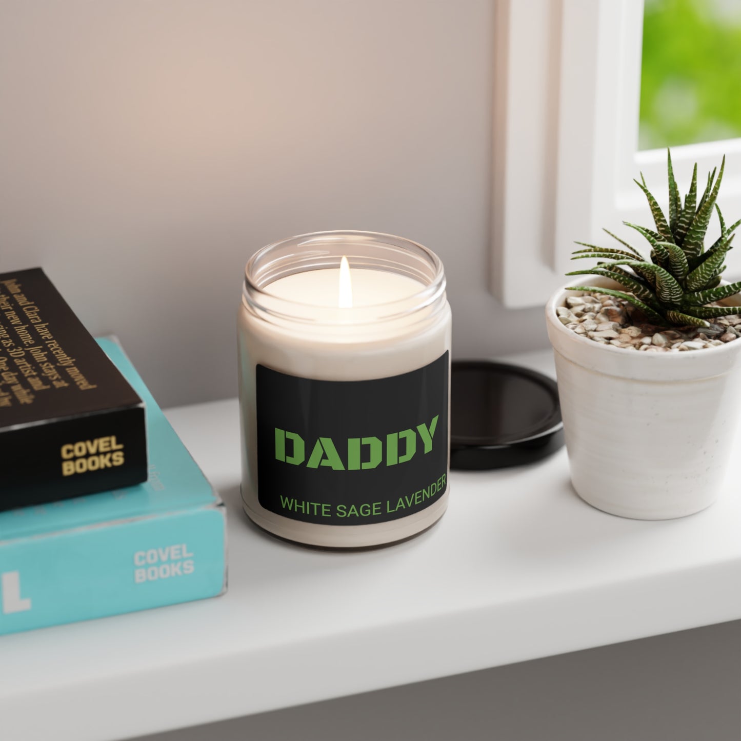 DADDY Soy Candle - WHITE SAGE LAVENDER