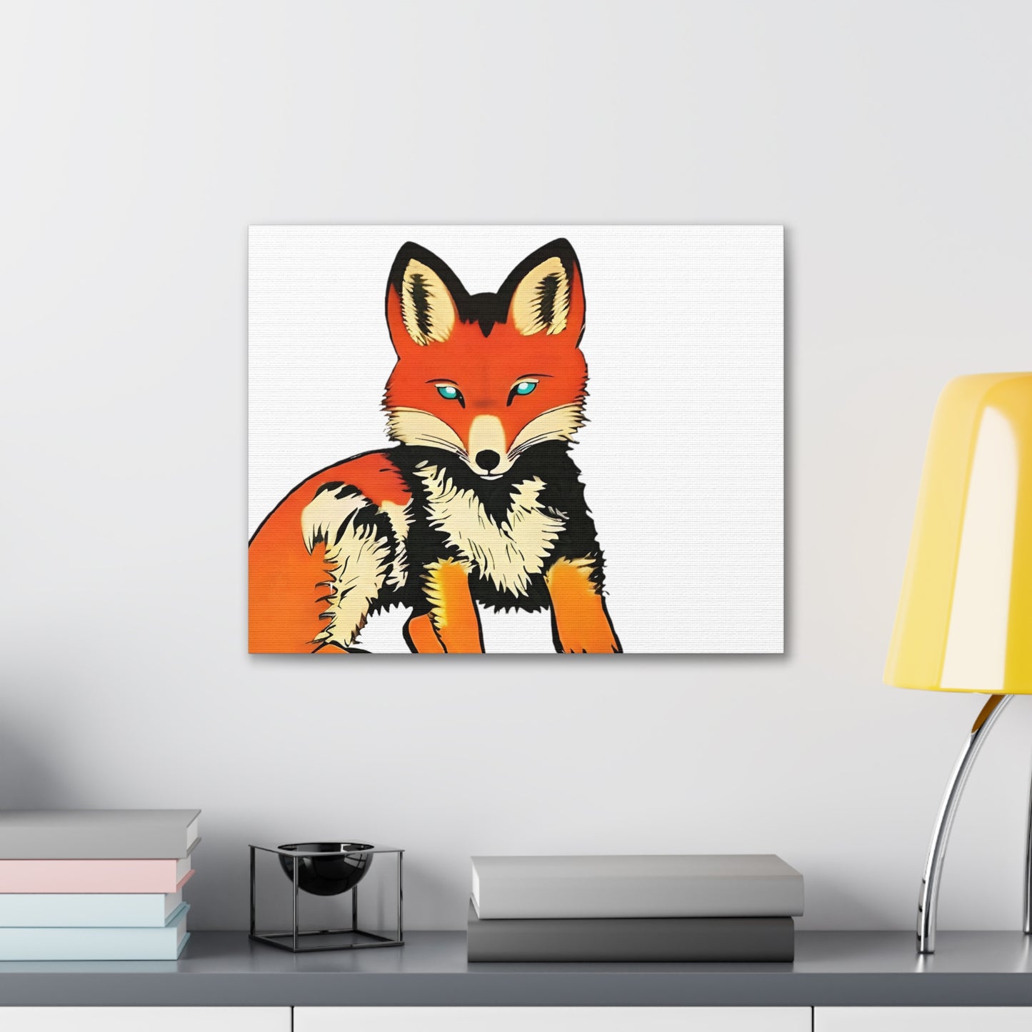 Foxy Baby Canvas