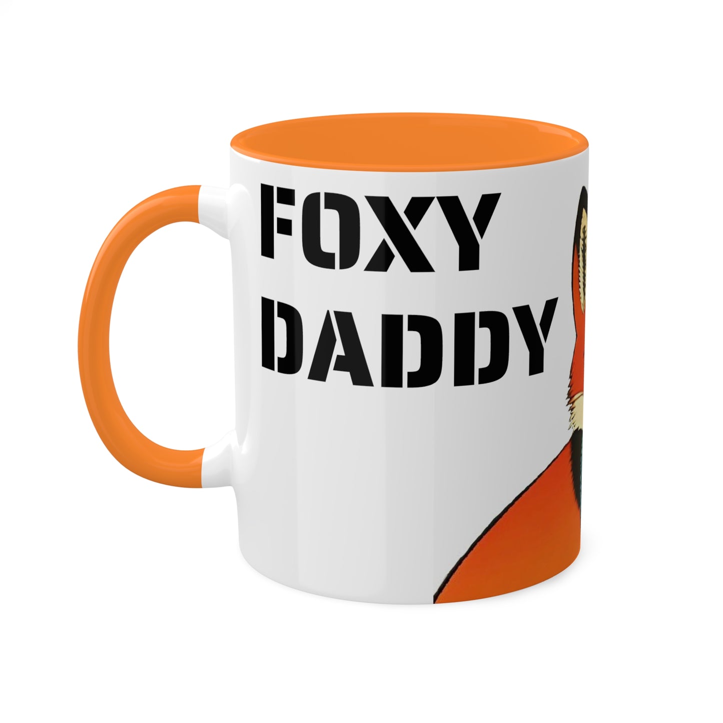 FOXY DADDY Mug (12 Color Options)