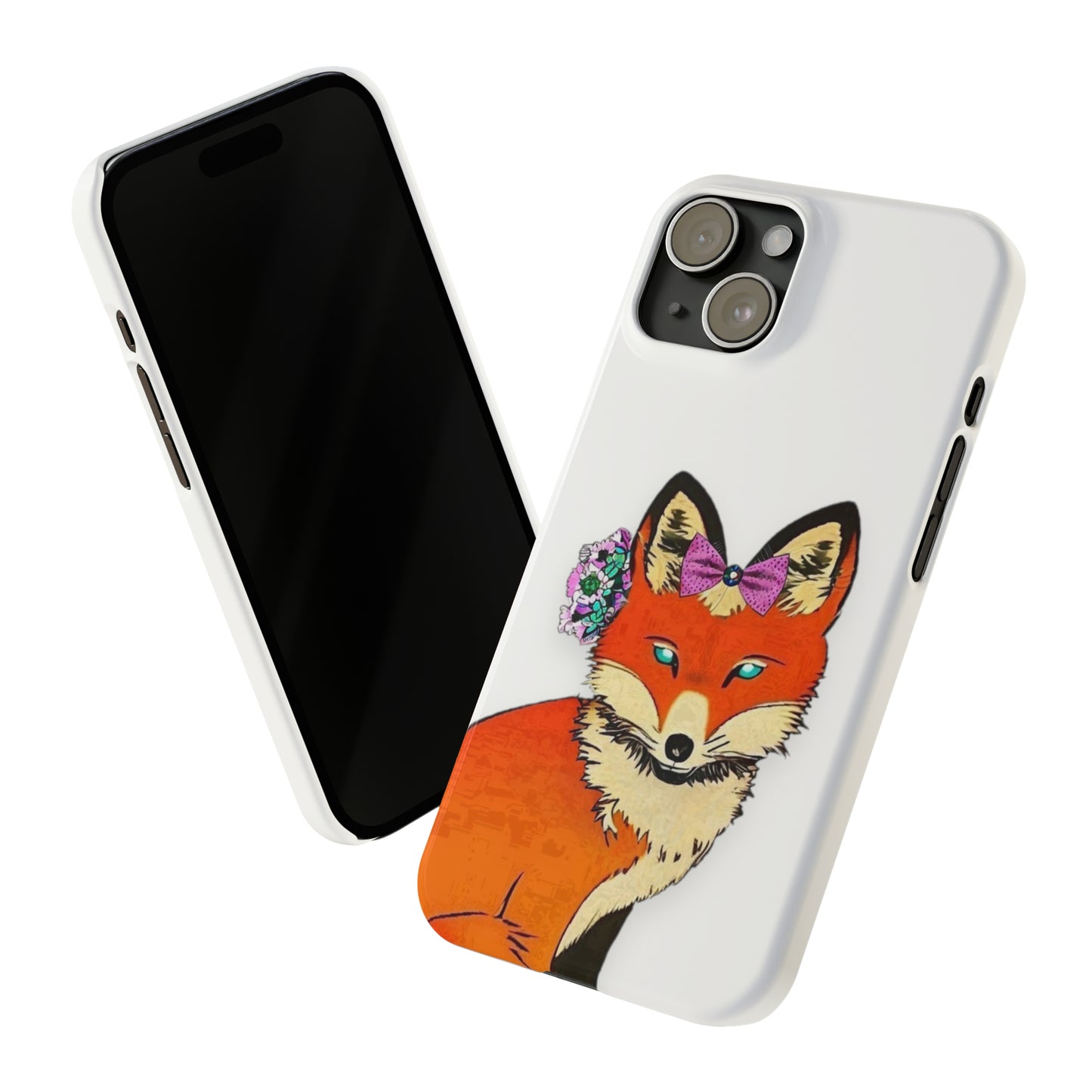 Foxy Mommy iPhone 15 Slim Phone Cases