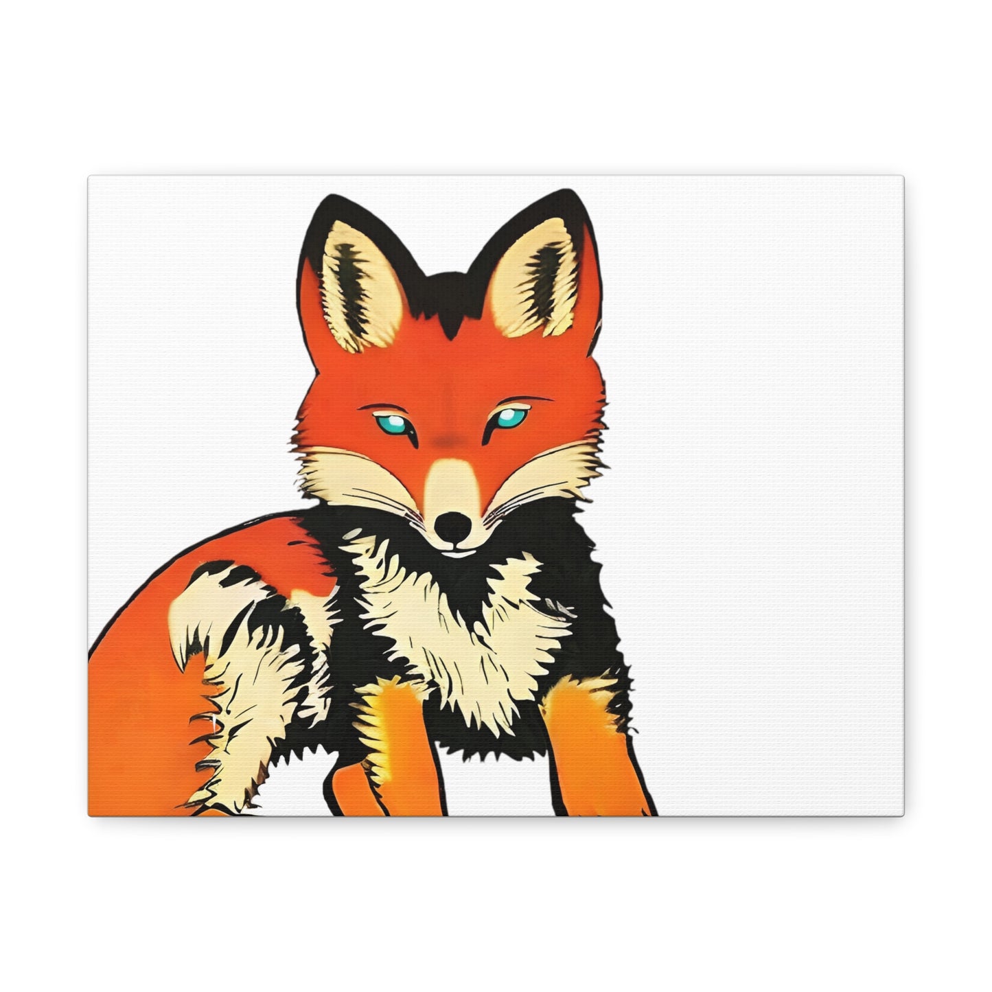 Foxy Baby Canvas