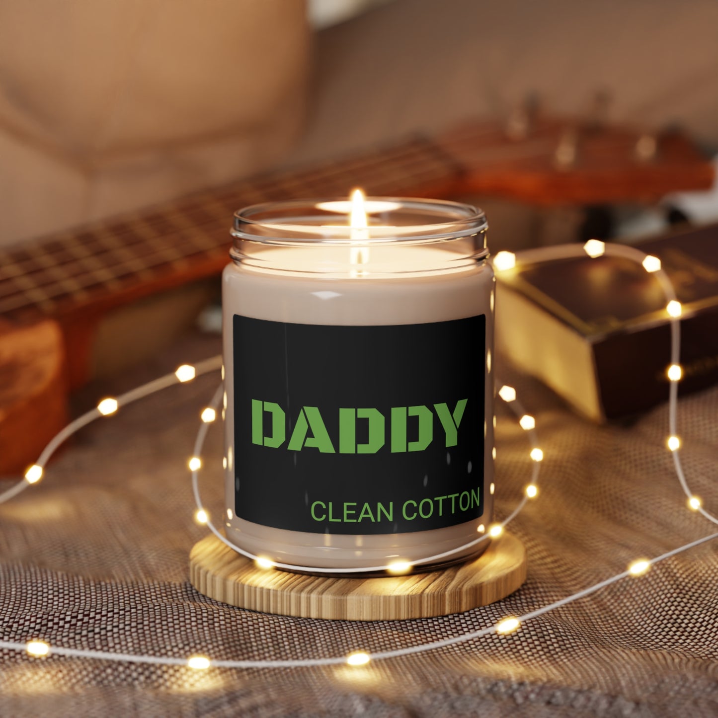 DADDY Soy Candle - CLEAN COTTON