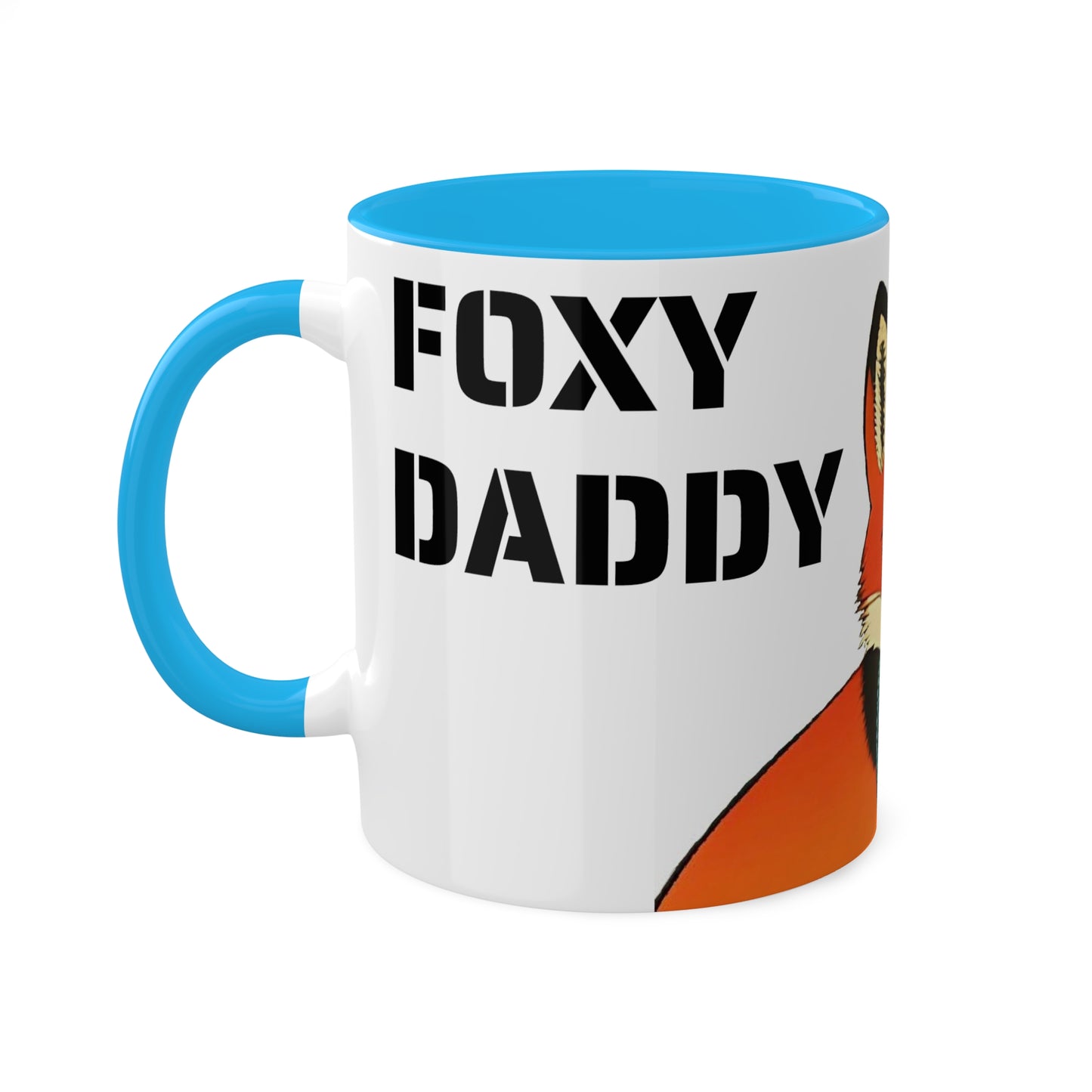 FOXY DADDY Mug (12 Color Options)