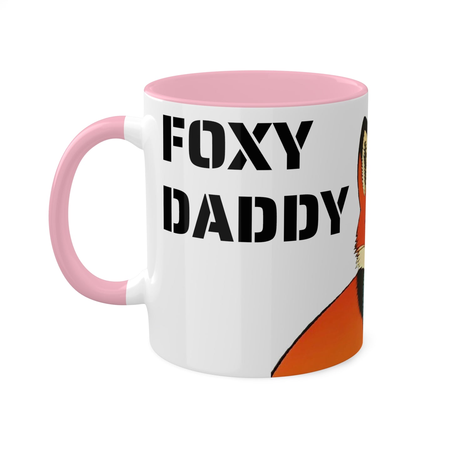 FOXY DADDY Mug (12 Color Options)